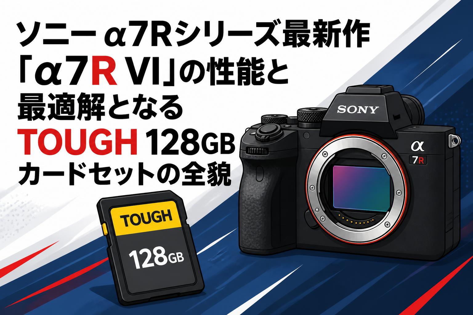 ソニー α7Rシリーズ最新作「α7R VI」の性能と最適解となるTOUGH 128GBカードセットの全貌