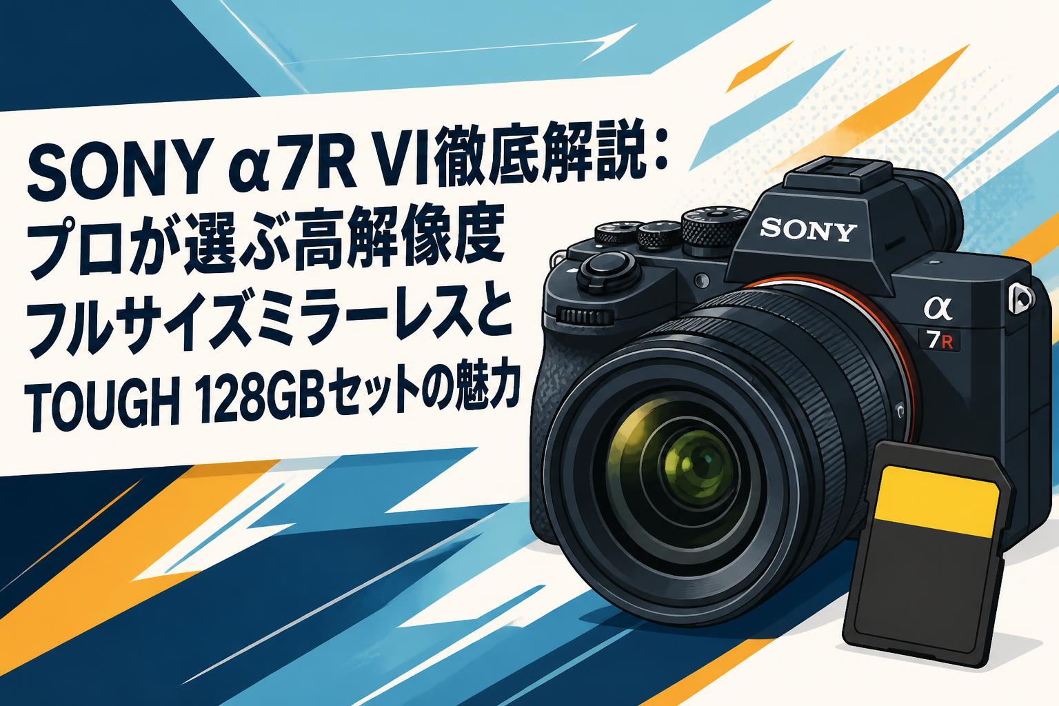 SONY α7R VI徹底解説：プロが選ぶ高解像度フルサイズミラーレスとTOUGH 128GBセットの魅力
