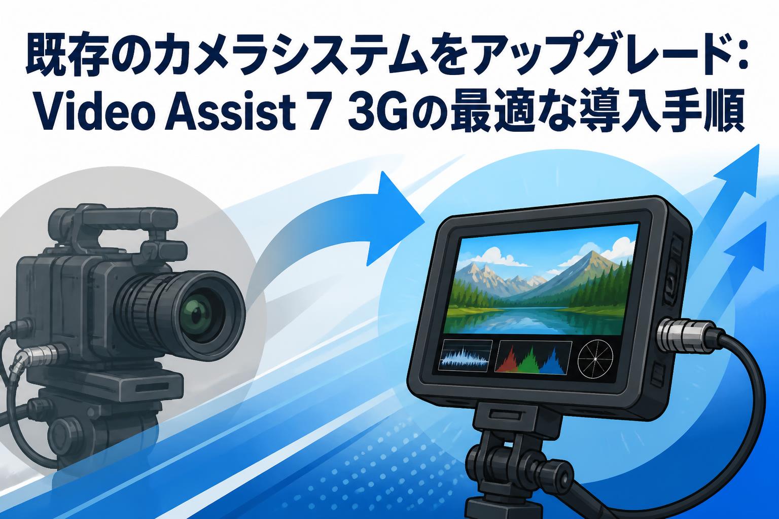 既存のカメラシステムをアップグレード：Video Assist 7 3Gの最適な導入手順