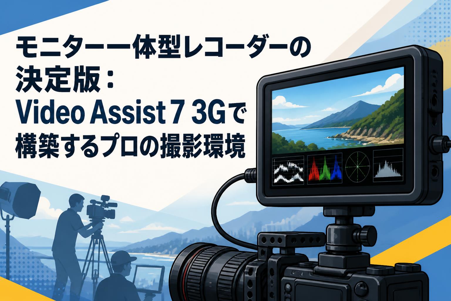 モニター一体型レコーダーの決定版：Video Assist 7 3Gで構築するプロの撮影環境