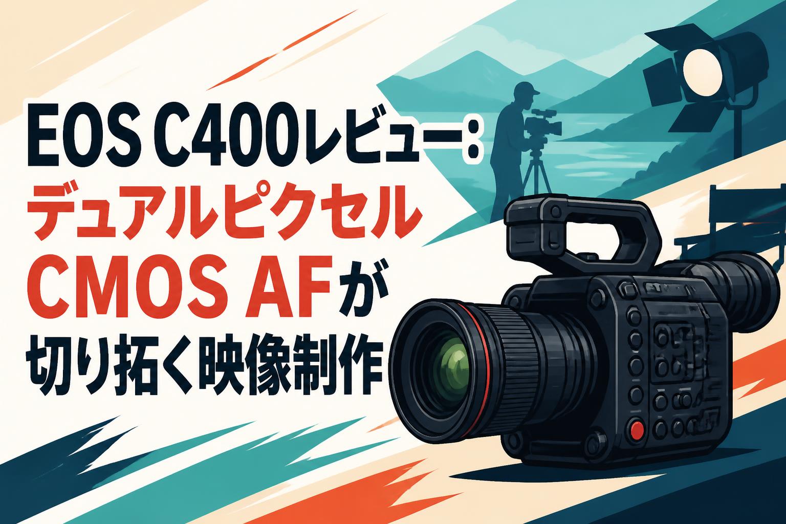 EOS C400レビュー：デュアルピクセルCMOS AFが切り拓く映像制作