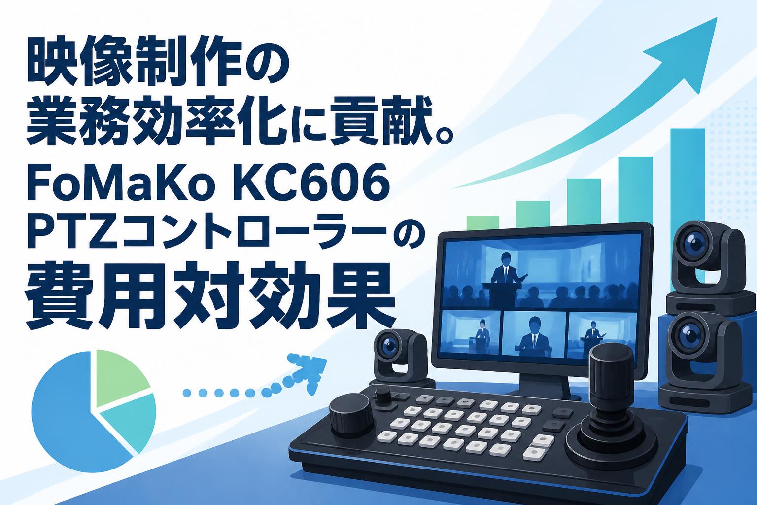 映像制作の業務効率化に貢献。FoMaKo KC606 PTZコントローラーの費用対効果