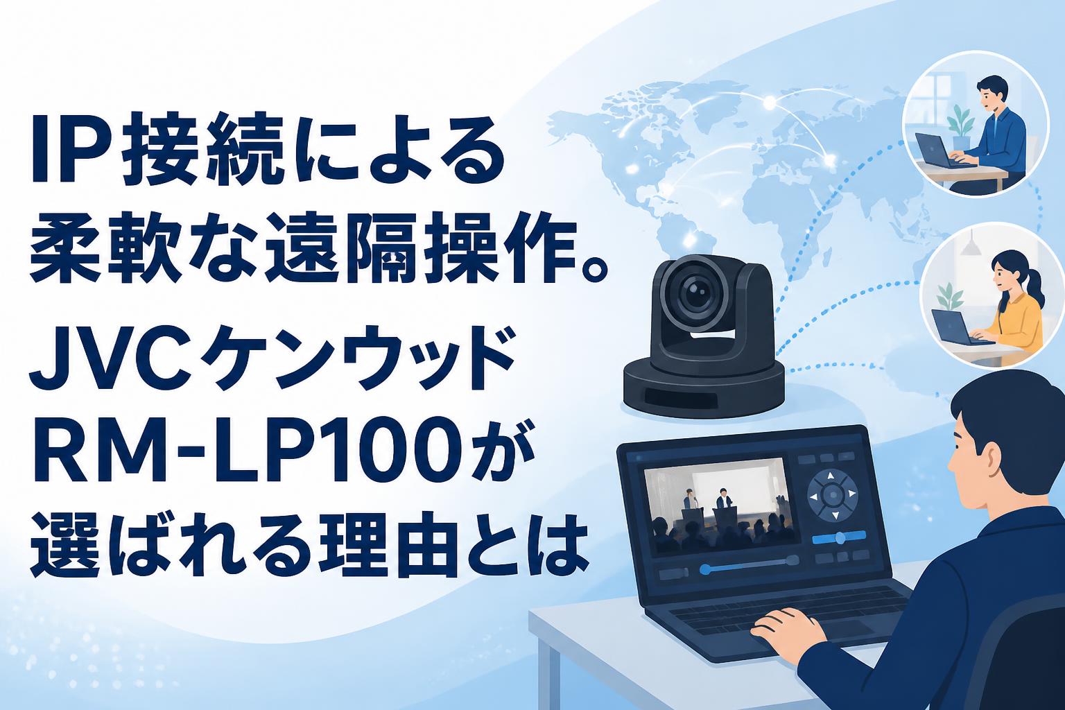 IP接続による柔軟な遠隔操作。JVCケンウッドRM-LP100が選ばれる理由とは