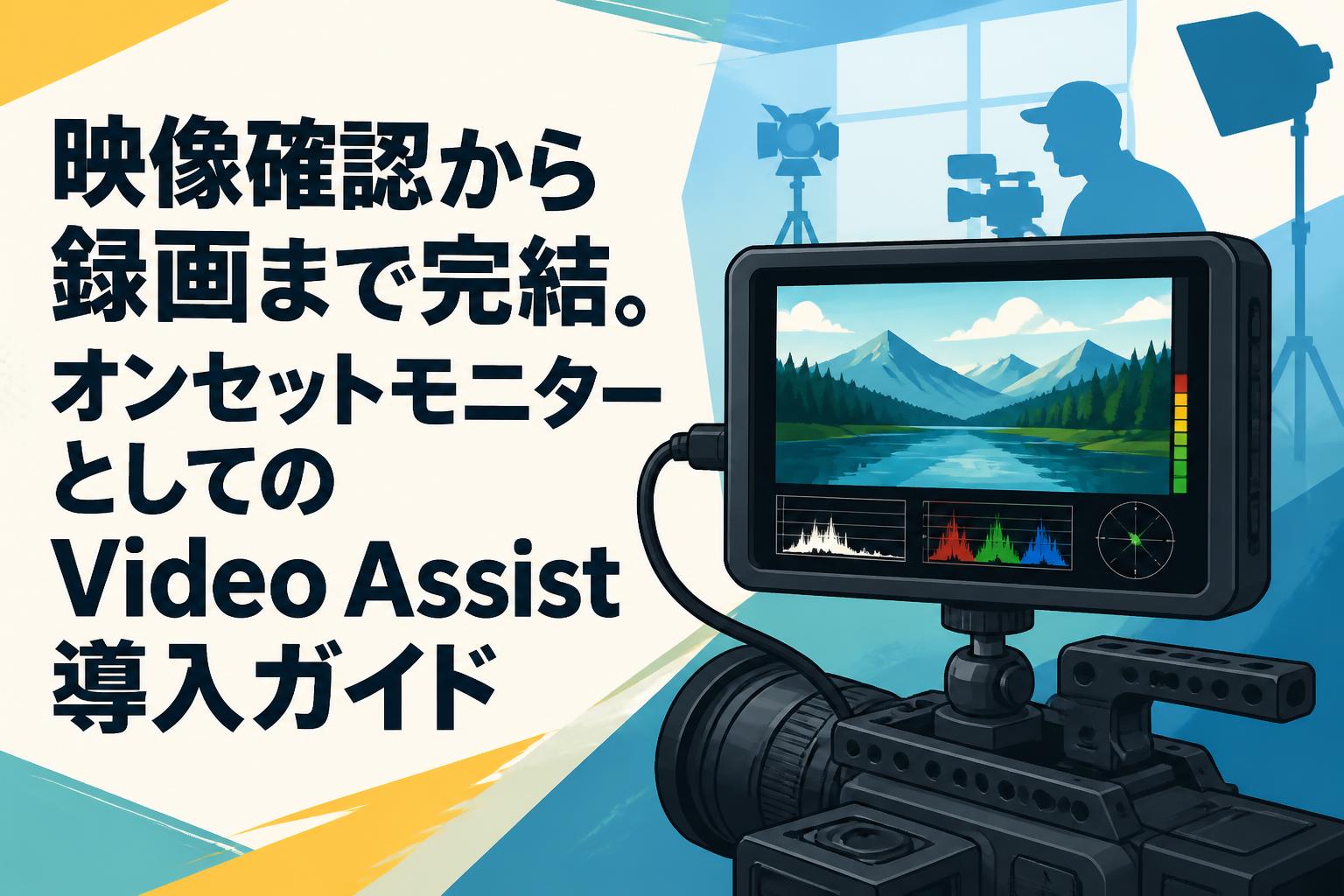 映像確認から録画まで完結。オンセットモニターとしてのVideo Assist導入ガイド