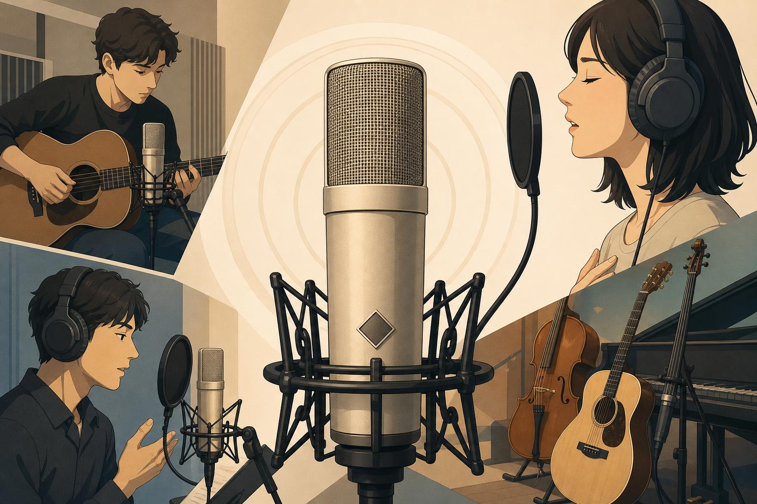 スタジオレコーディングにおいて、原音のニュアンスを一切歪めることなく捉えるマイクの存在は極めて重要です。その最高峰の選択肢として世界中のプロフェッショナルから支&hellip;