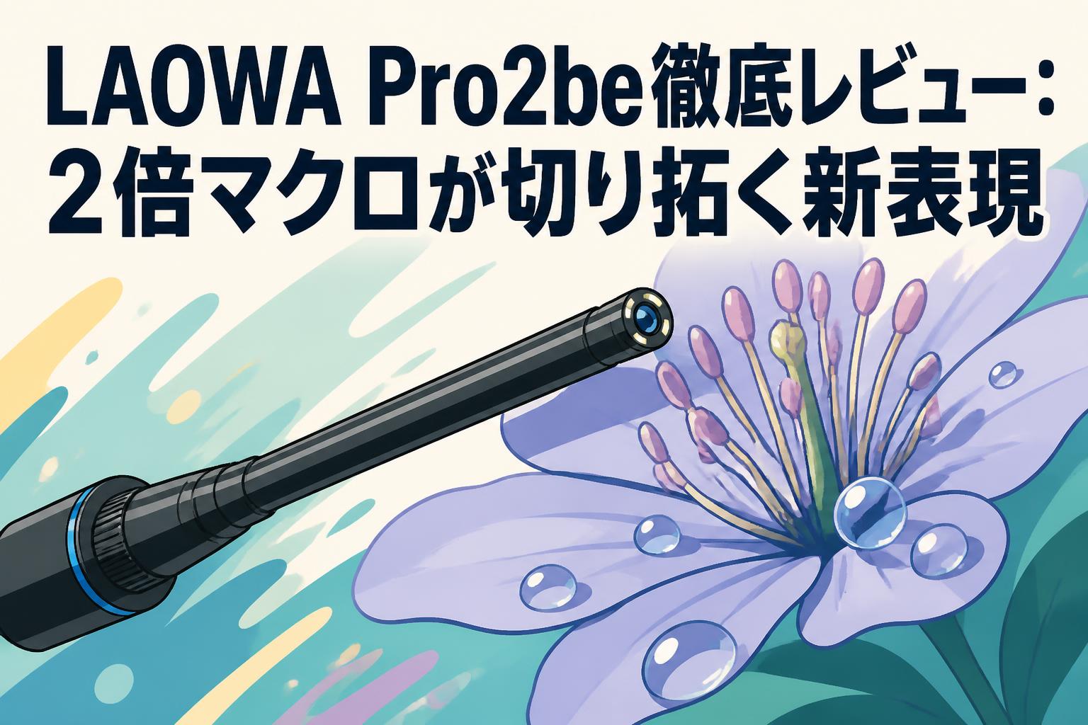 LAOWA Pro2be徹底レビュー：2倍マクロが切り拓く新表現