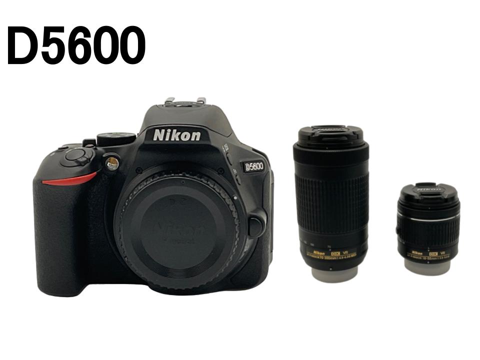 Nikon デジタル一眼レフカメラ D5600＋ダブルズームレンズキットセット | パンダスタジオ・レンタル公式サイト