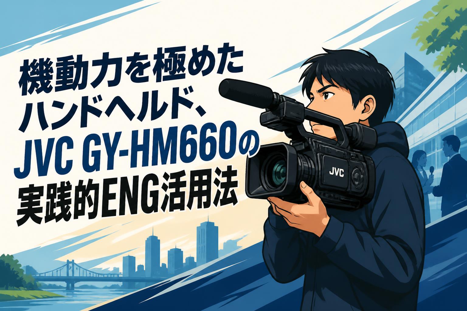機動力を極めたハンドヘルド、JVC GY-HM660の実践的ENG活用法