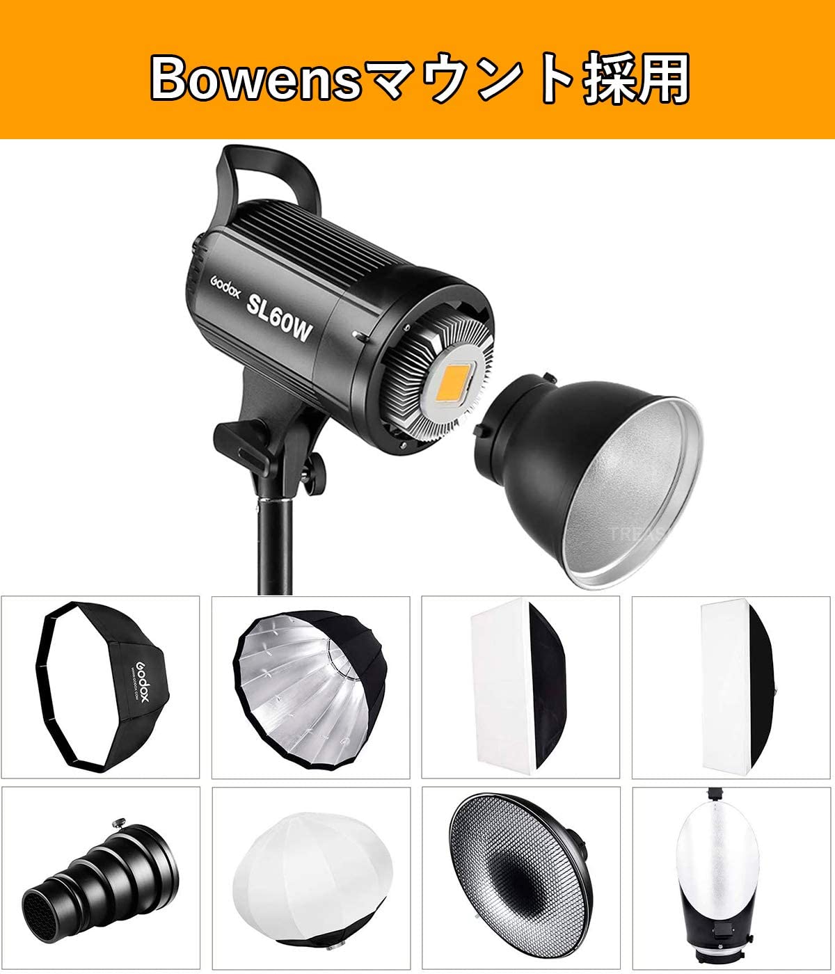 送料無料・即納 Godox ゴドックス LEDビデオライト未使用 SL60W デジタルカメラ