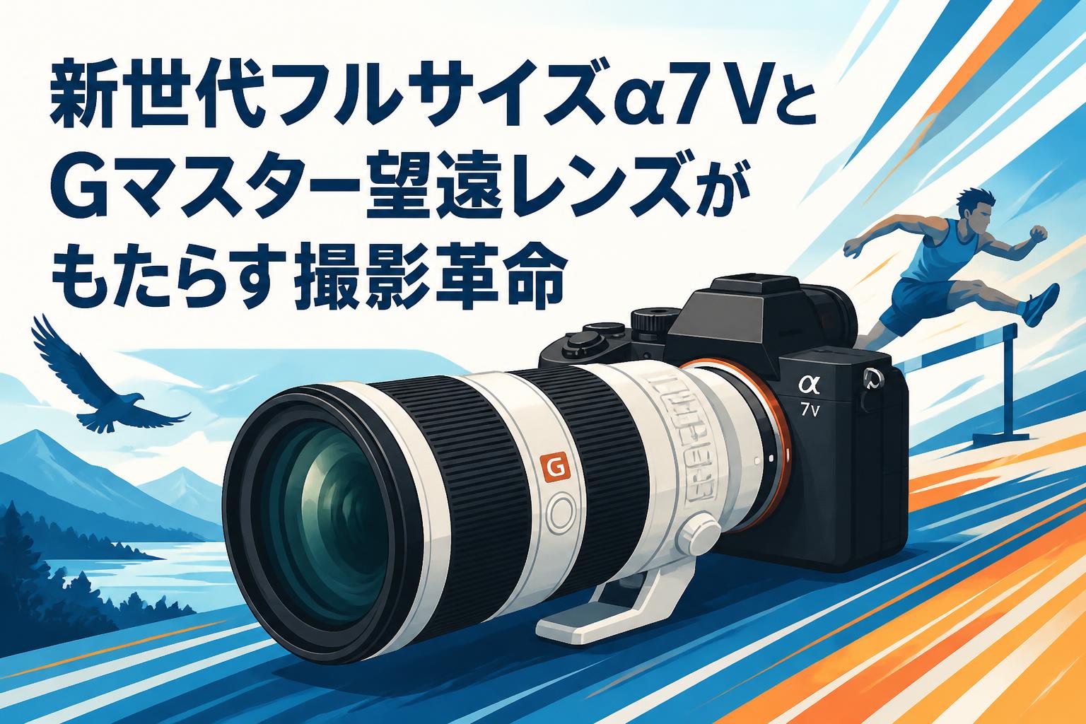 新世代フルサイズα7 VとGマスター望遠レンズがもたらす撮影革命