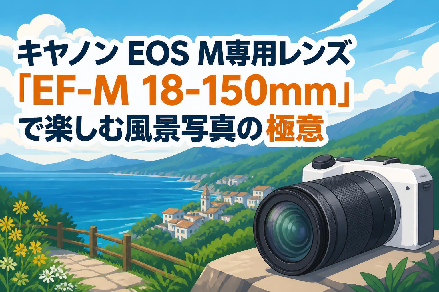 キヤノン EOS M専用レンズ「EF-M 18-150mm」で楽しむ風景写真の極意