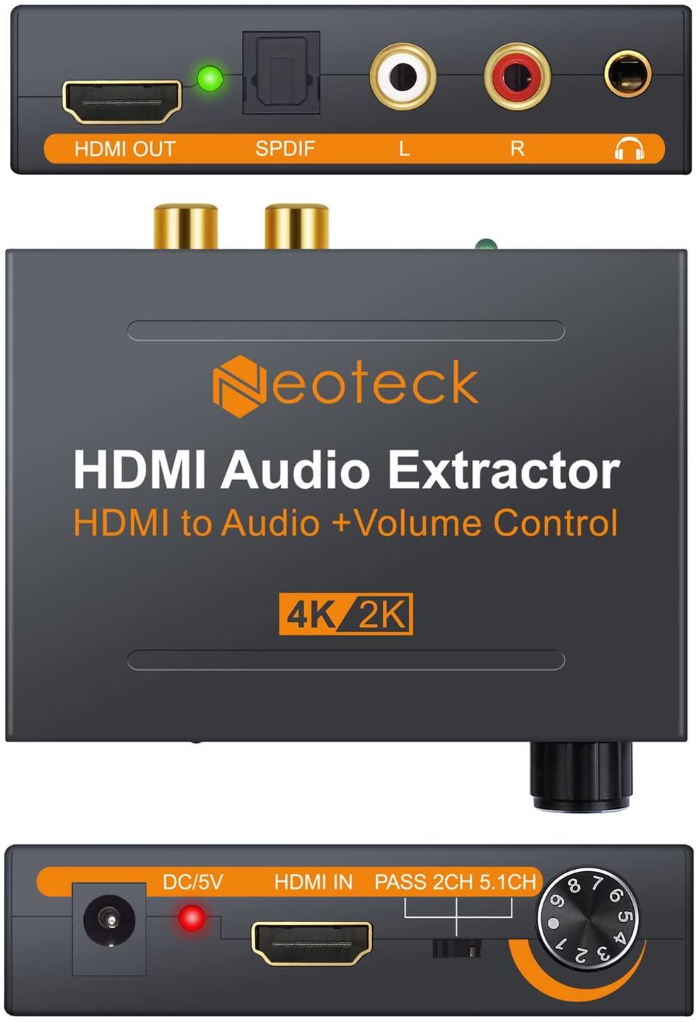 HDMIオーディオ分離器 | パンダスタジオ・レンタル公式サイト