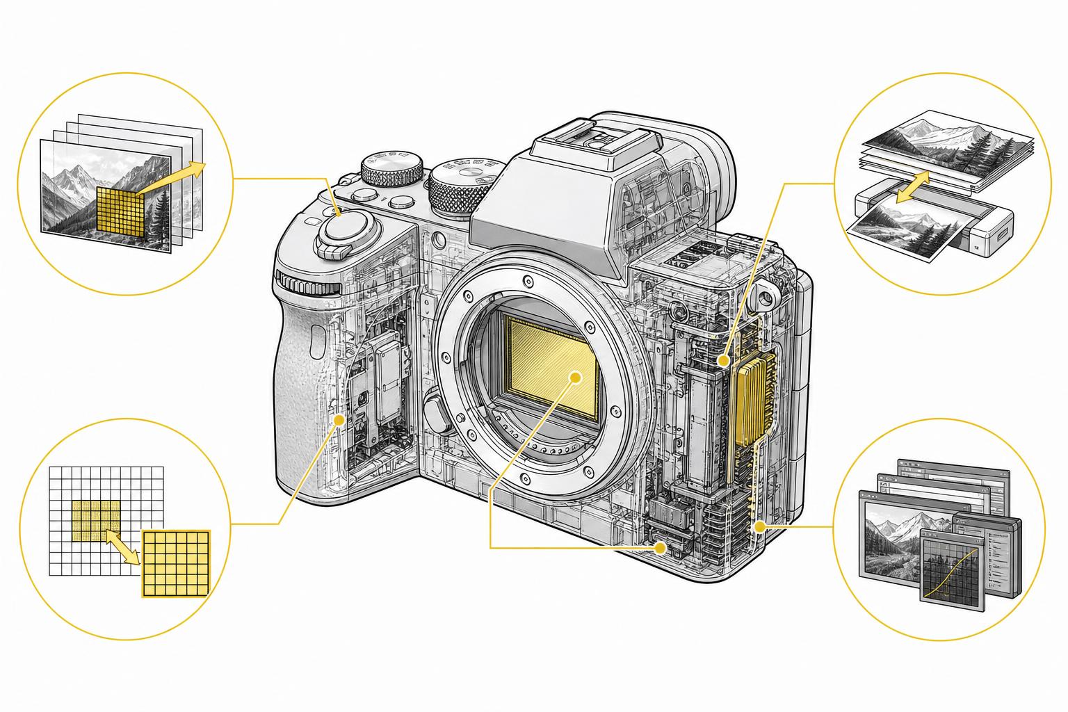 高画素モデル（&alpha;7Rシリーズ）がもたらす4つの業務的メリット