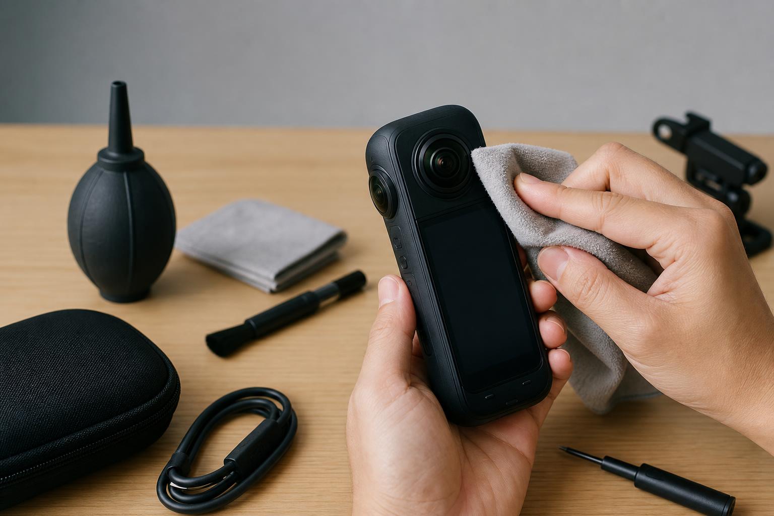 Insta360 X5を長く安全に運用するための3つの管理・保守方法