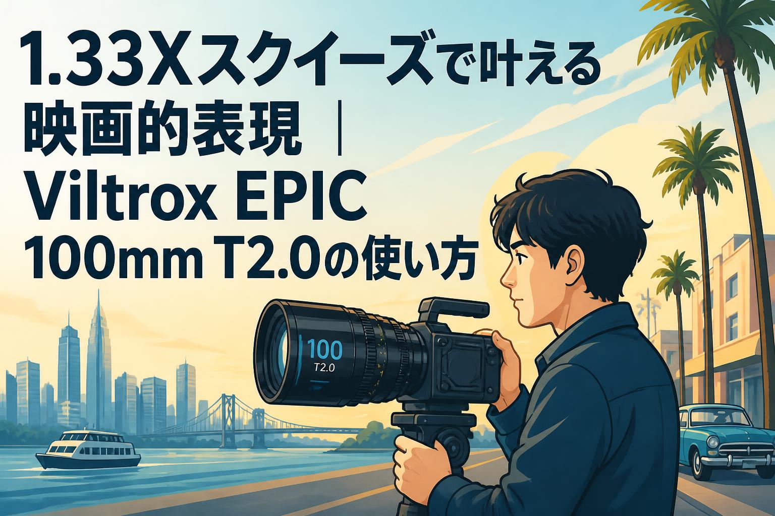 1.33Xスクイーズで叶える映画的表現｜Viltrox EPIC 100mm T2.0の使い方