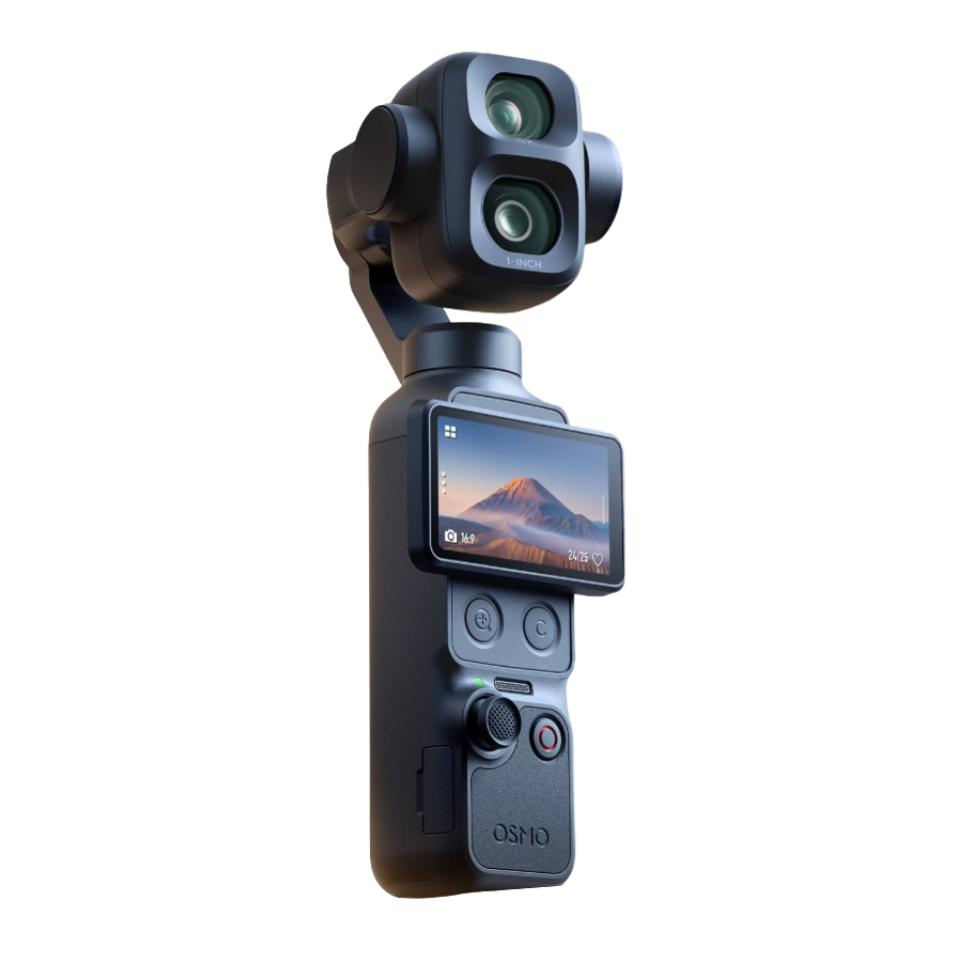 DJI Osmo Pocket 4P スタンダード コンボ  (マイクロSDカード128GB付属) デュアルレンズ シネマティック ポケットジンバルカメラ