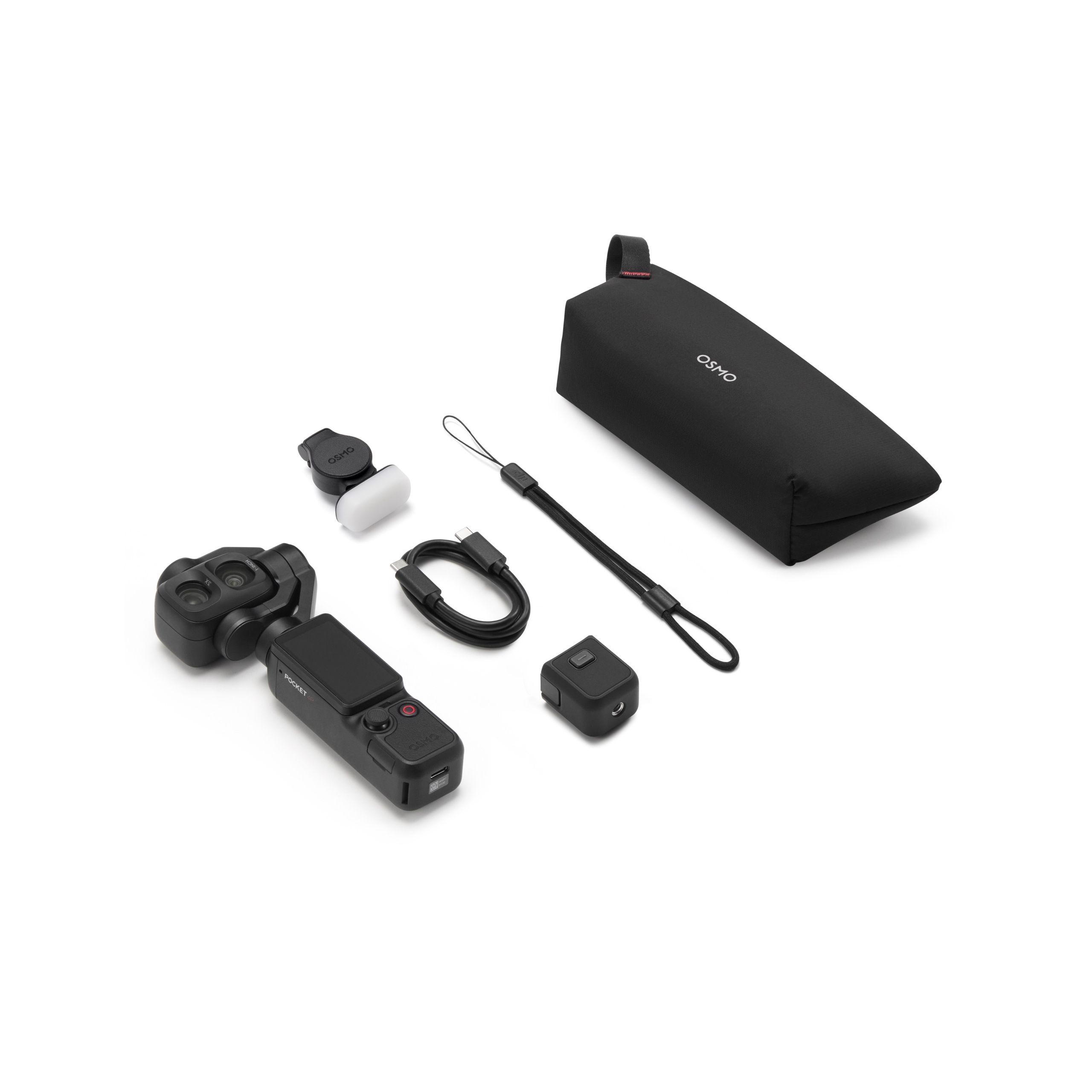 DJI Osmo Pocket 4P スタンダード コンボ  (マイクロSDカード128GB付属) デュアルレンズ シネマティック ポケットジンバルカメラ
