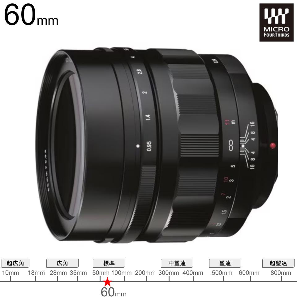 フォクトレンダー NOKTON 60mm F0.95 マイクロフォーサーズ マウント