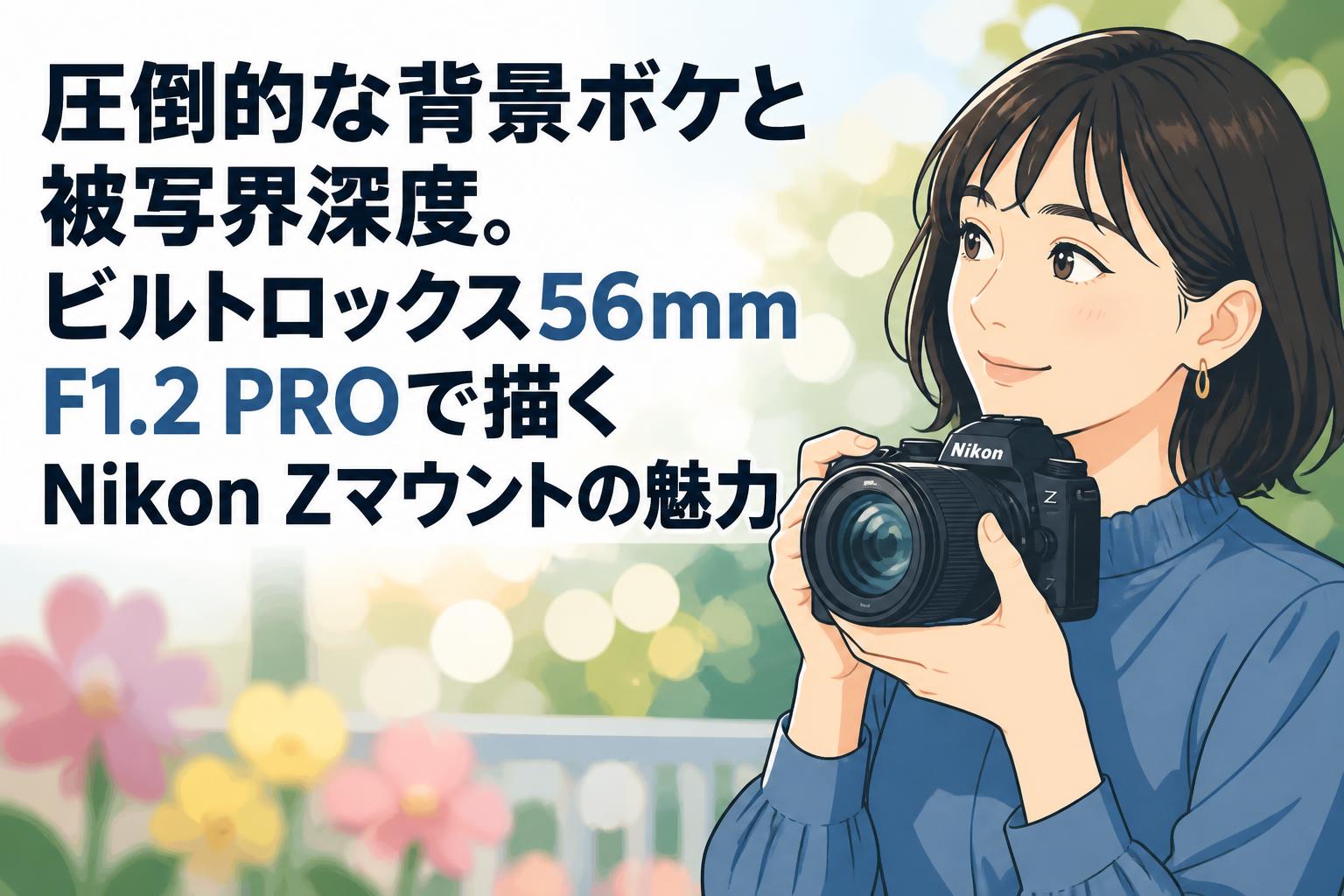 圧倒的な背景ボケと被写界深度。ビルトロックス56mm F1.2 PROで描くNikon Zマウントの魅力
