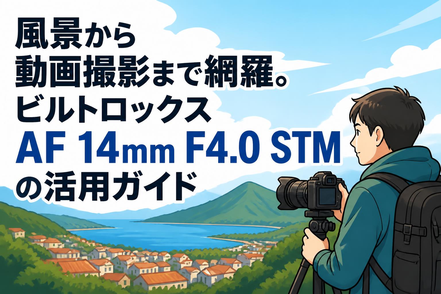 風景から動画撮影まで網羅。ビルトロックスAF 14mm F4.0 STMの活用ガイド