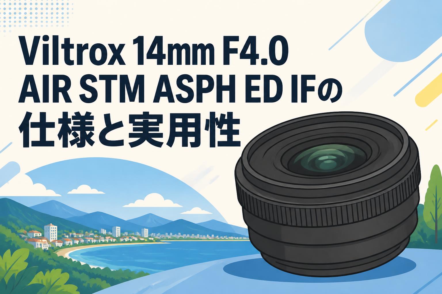 Viltrox 14mm F4.0 AIR STM ASPH ED IFの仕様と実用性