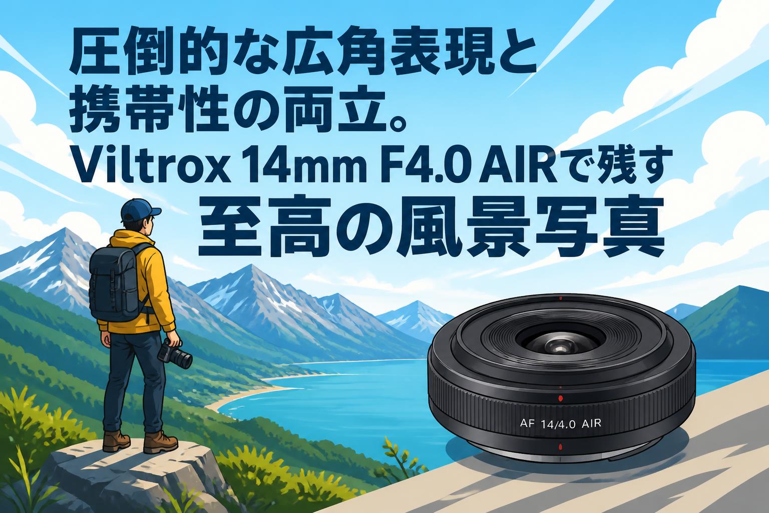 圧倒的な広角表現と携帯性の両立。Viltrox 14mm F4.0 AIRで残す至高の風景写真