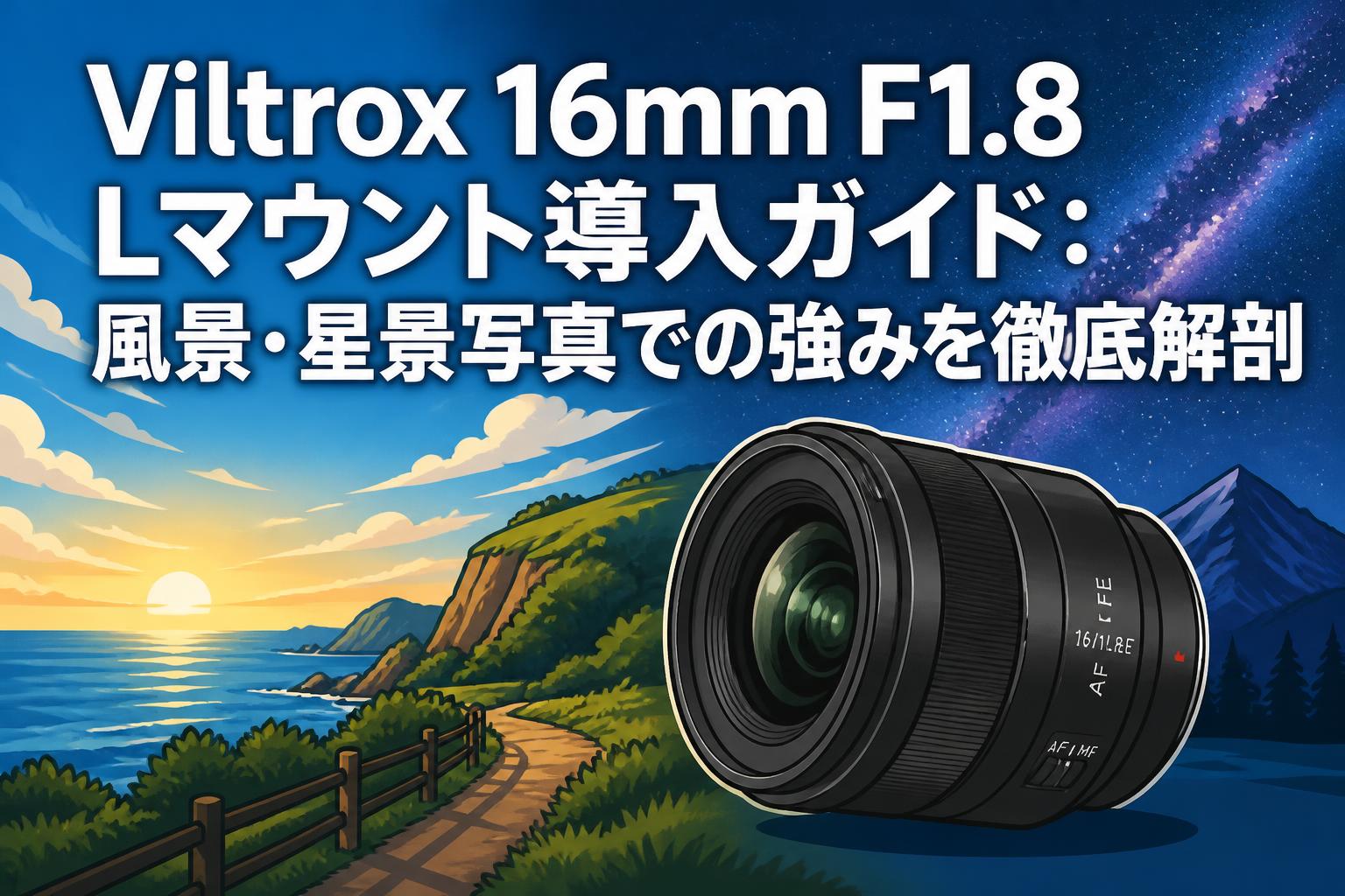 Viltrox 16mm F1.8 Lマウント導入ガイド：風景・星景写真での強みを徹底解剖