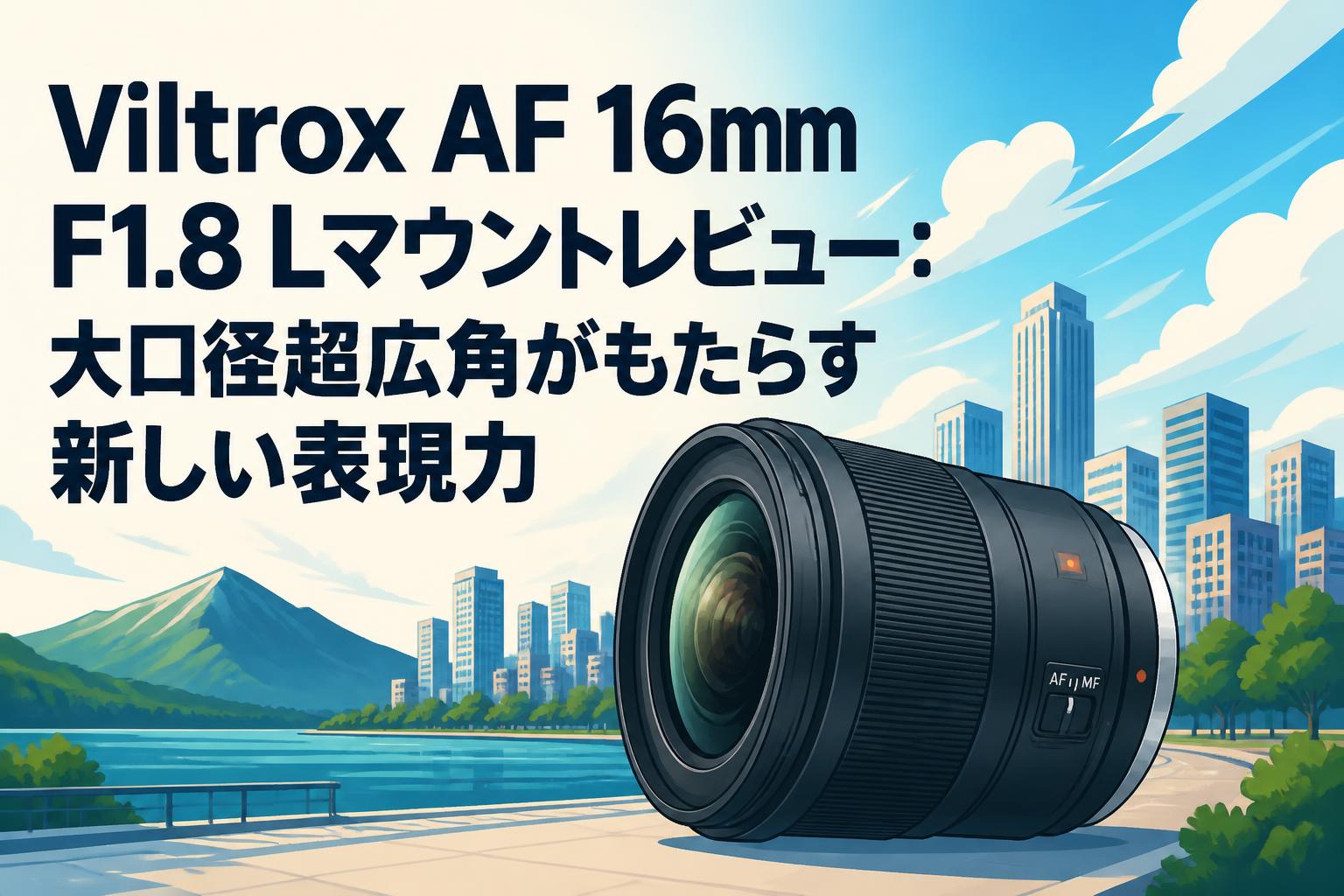 Viltrox AF 16mm F1.8 Lマウントレビュー：大口径超広角がもたらす新しい表現力