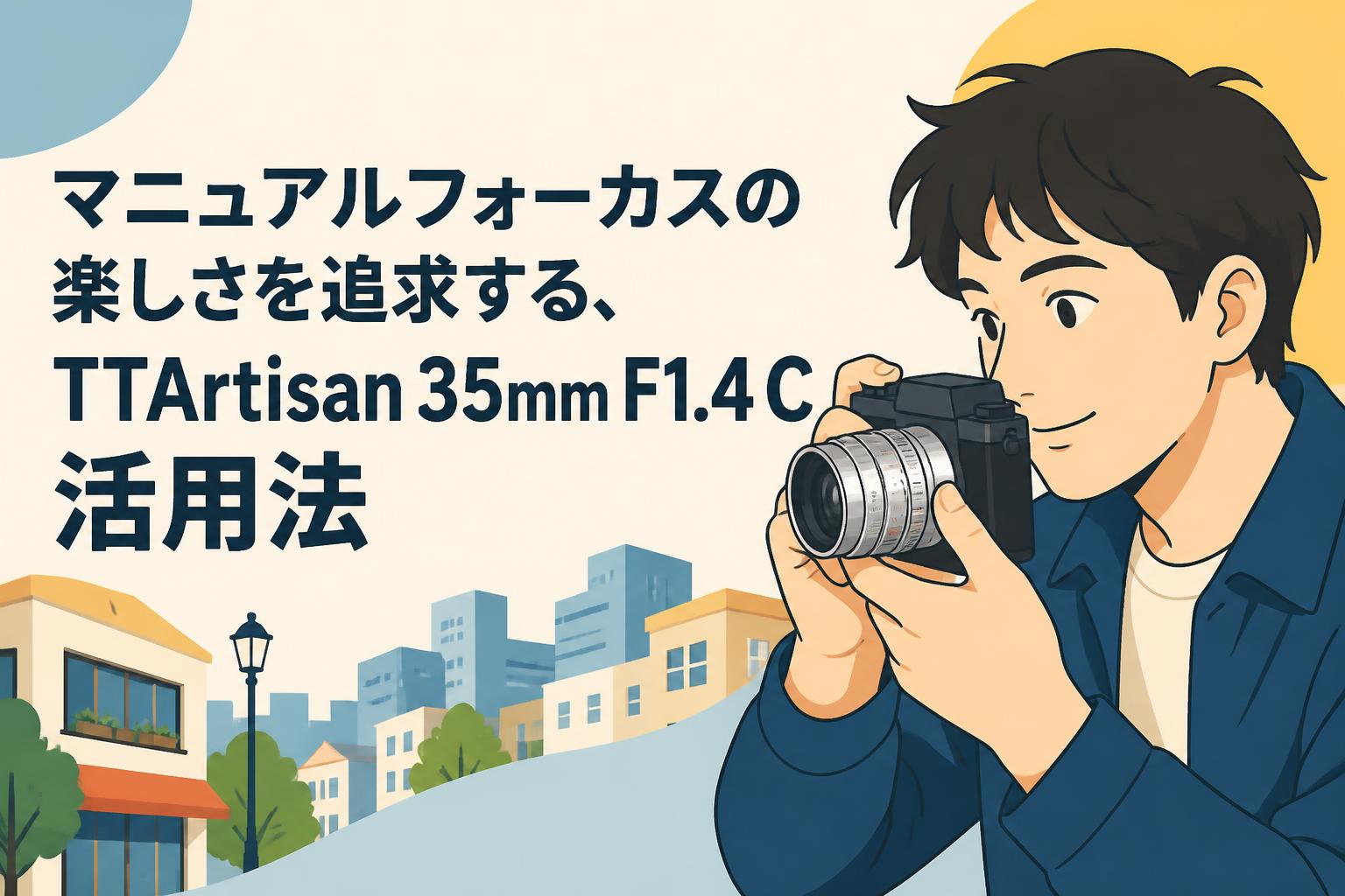 マニュアルフォーカスの楽しさを追求する、TTArtisan 35mm F1.4 C 活用法