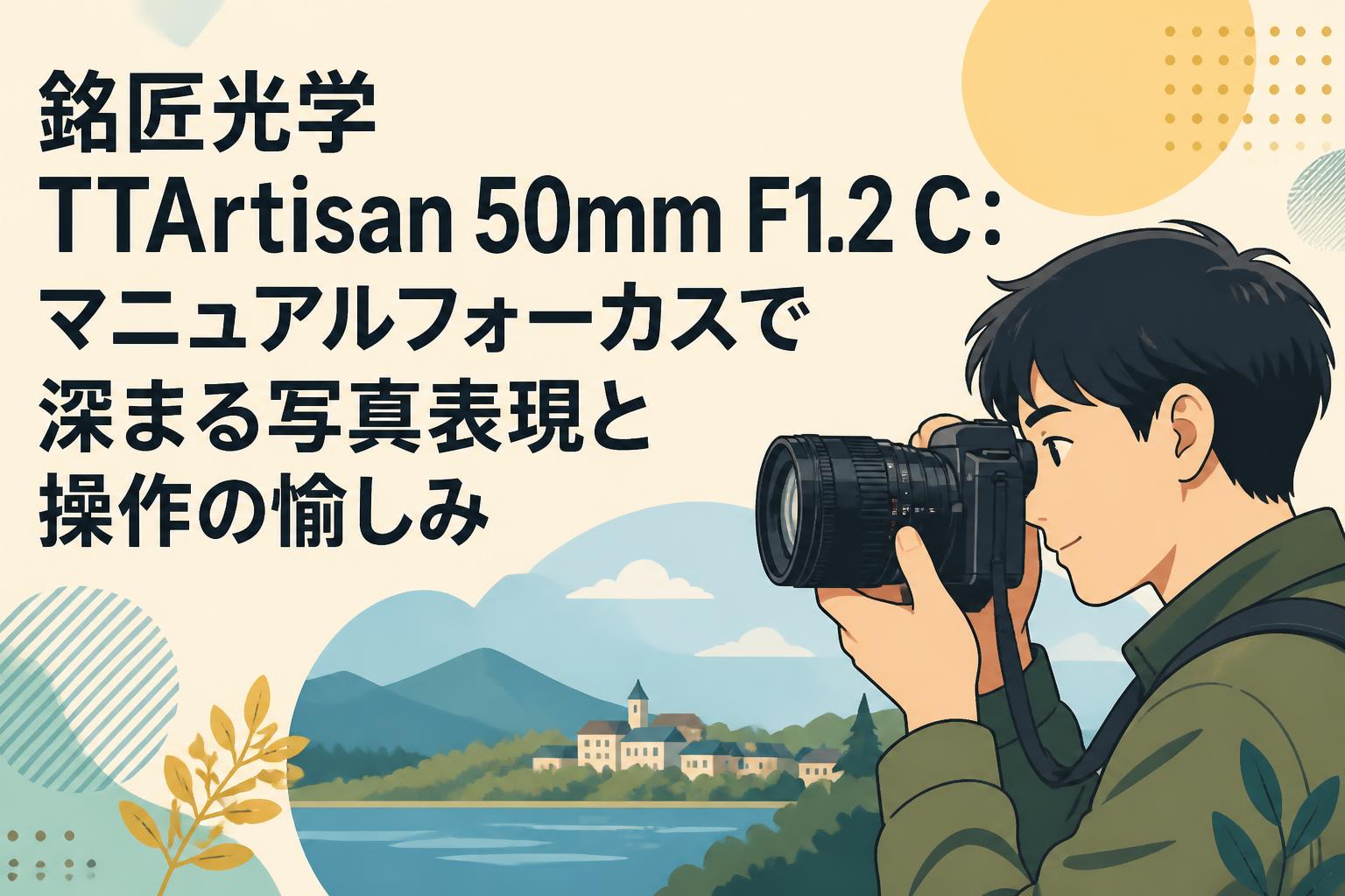 銘匠光学 TTArtisan 50mm F1.2 C：マニュアルフォーカスで深まる写真表現と操作の愉しみ