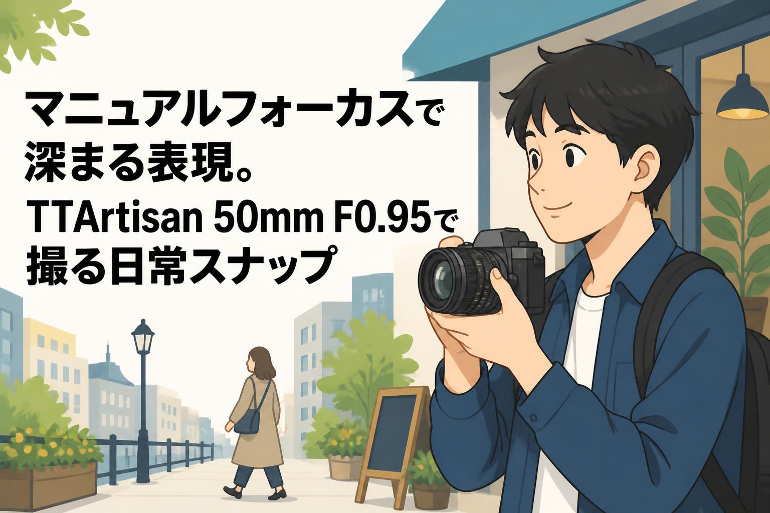 マニュアルフォーカスで深まる表現。TTArtisan 50mm F0.95で撮る日常スナップ