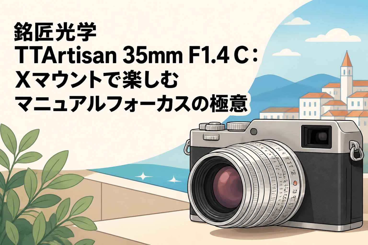 銘匠光学 TTArtisan 35mm F1.4 C：Xマウントで楽しむマニュアルフォーカスの極意
