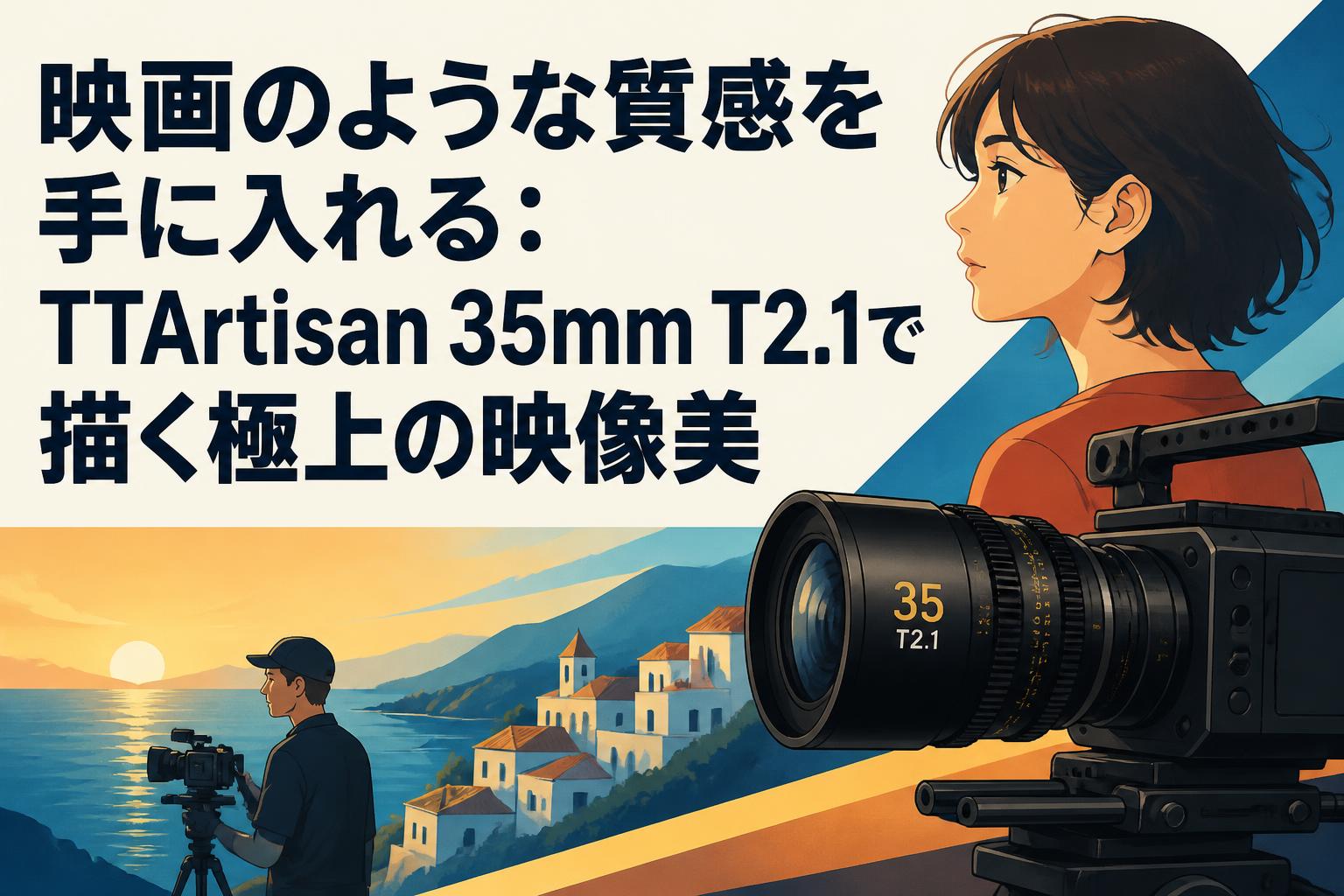 映画のような質感を手に入れる：TTArtisan 35mm T2.1で描く極上の映像美