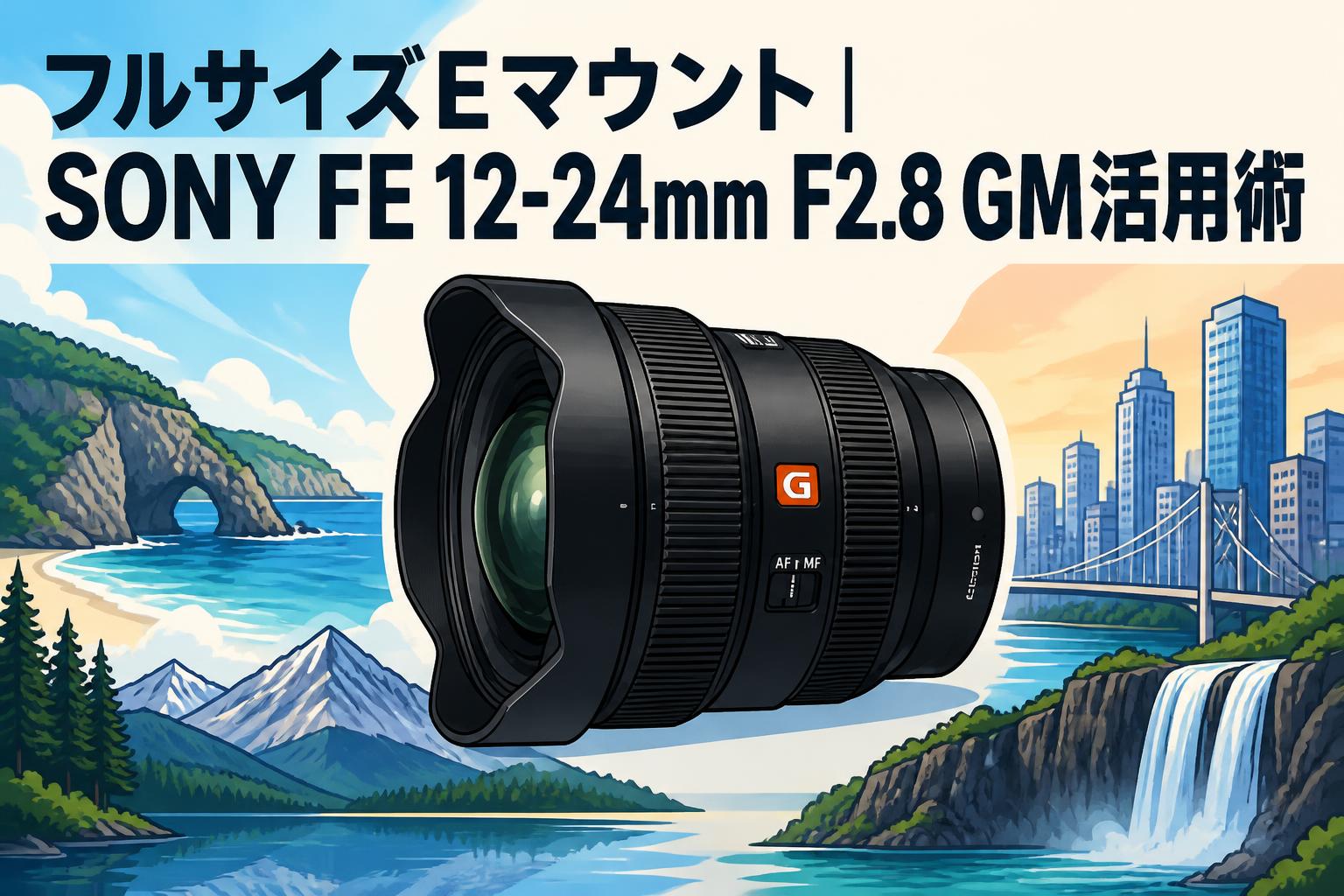 フルサイズEマウント｜SONY FE 12-24mm F2.8 GM活用術