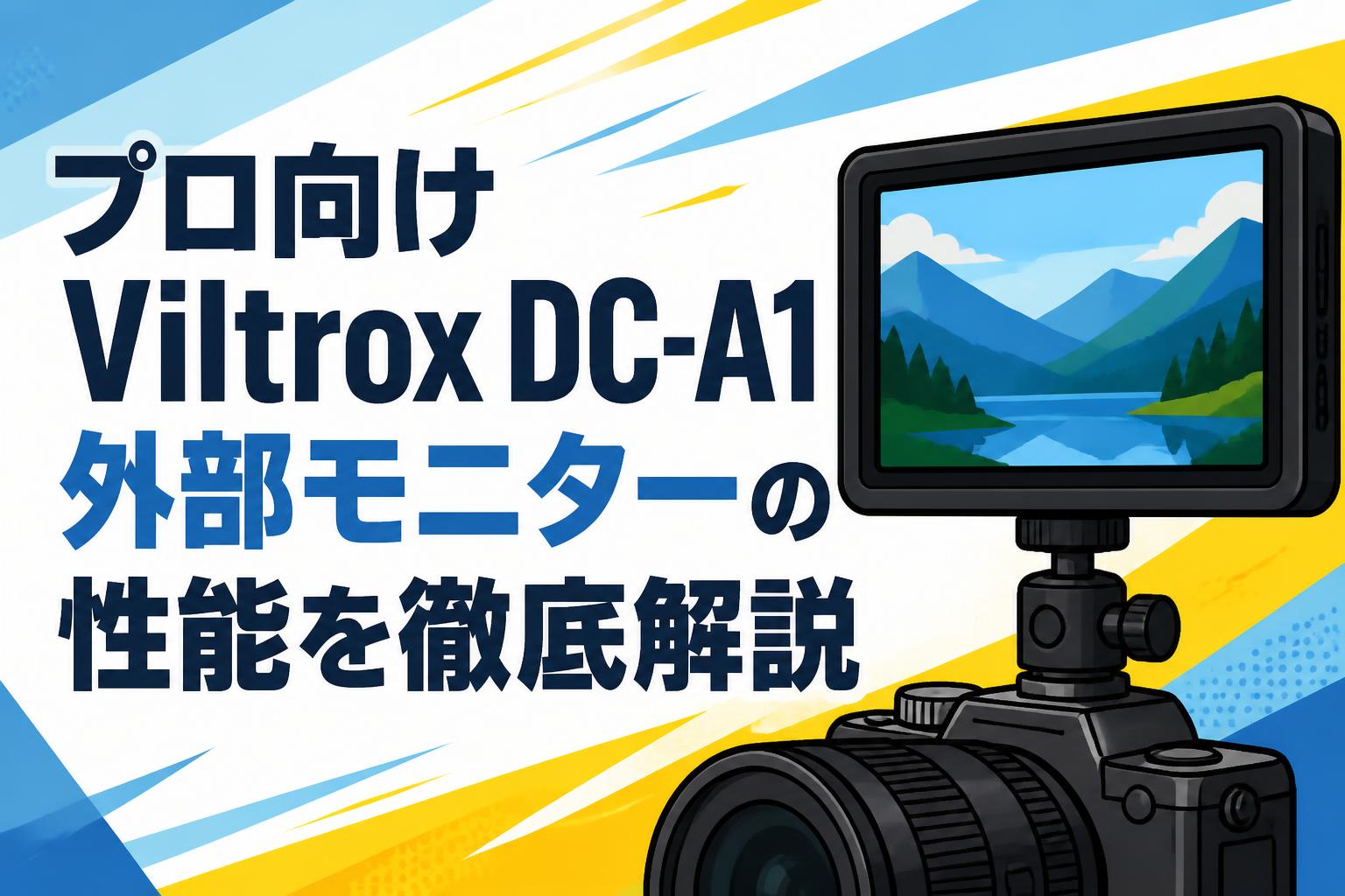 プロ向けViltrox DC-A1外部モニターの性能を徹底解説