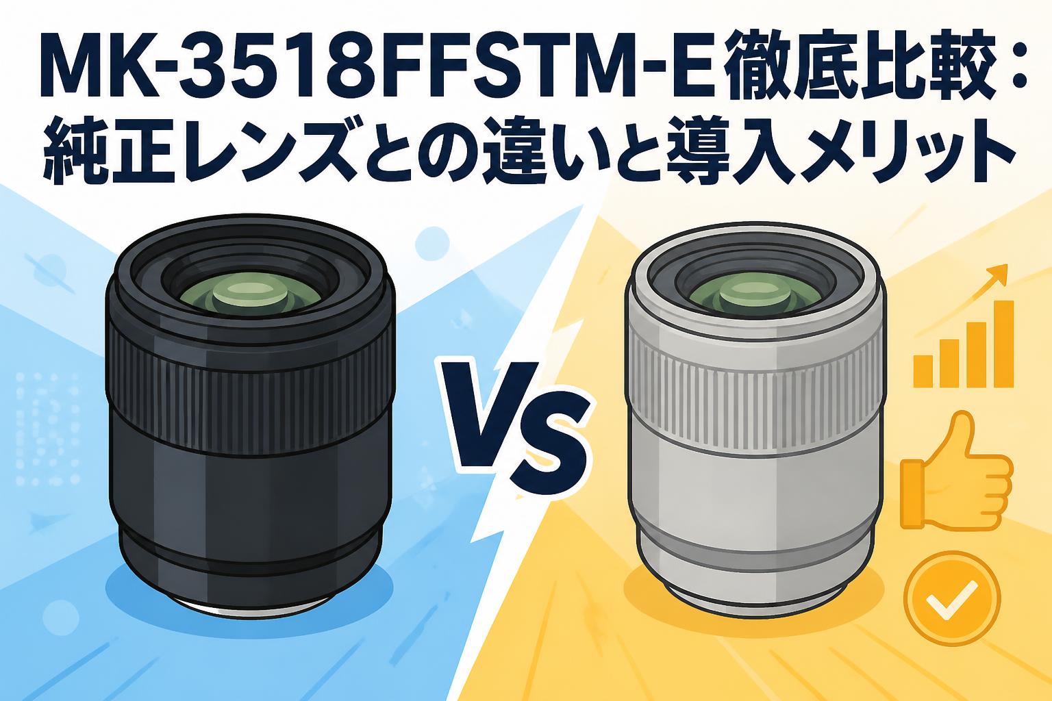 MK-3518FFSTM-E徹底比較：純正レンズとの違いと導入メリット