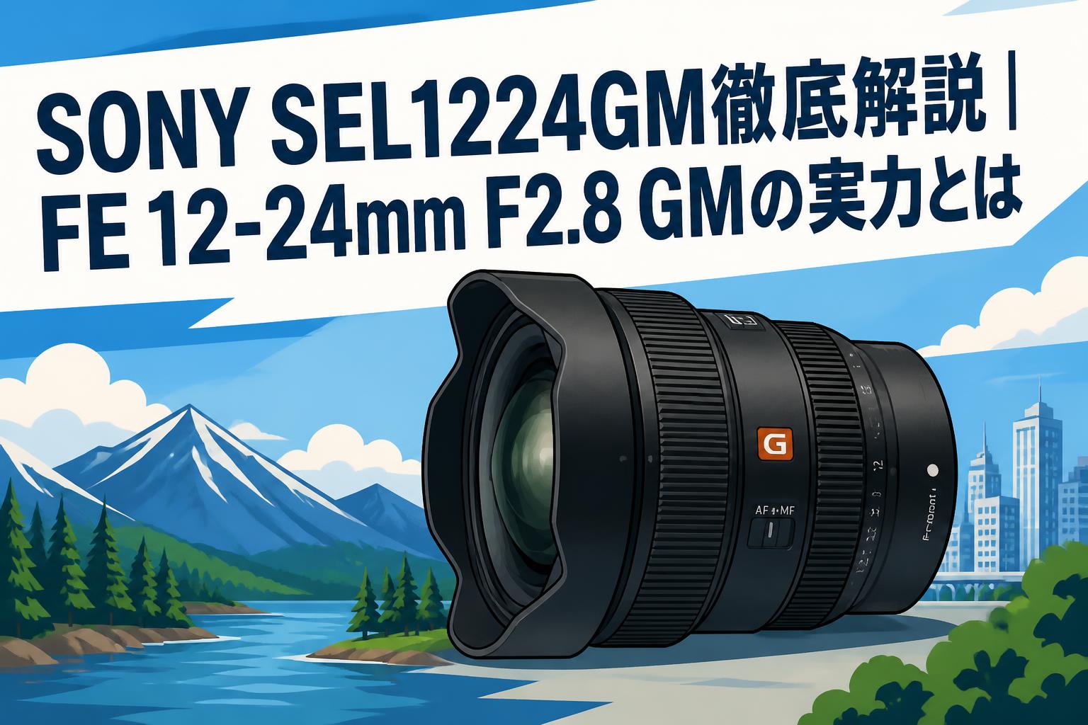SONY SEL1224GM徹底解説｜FE 12-24mm F2.8 GMの実力とは