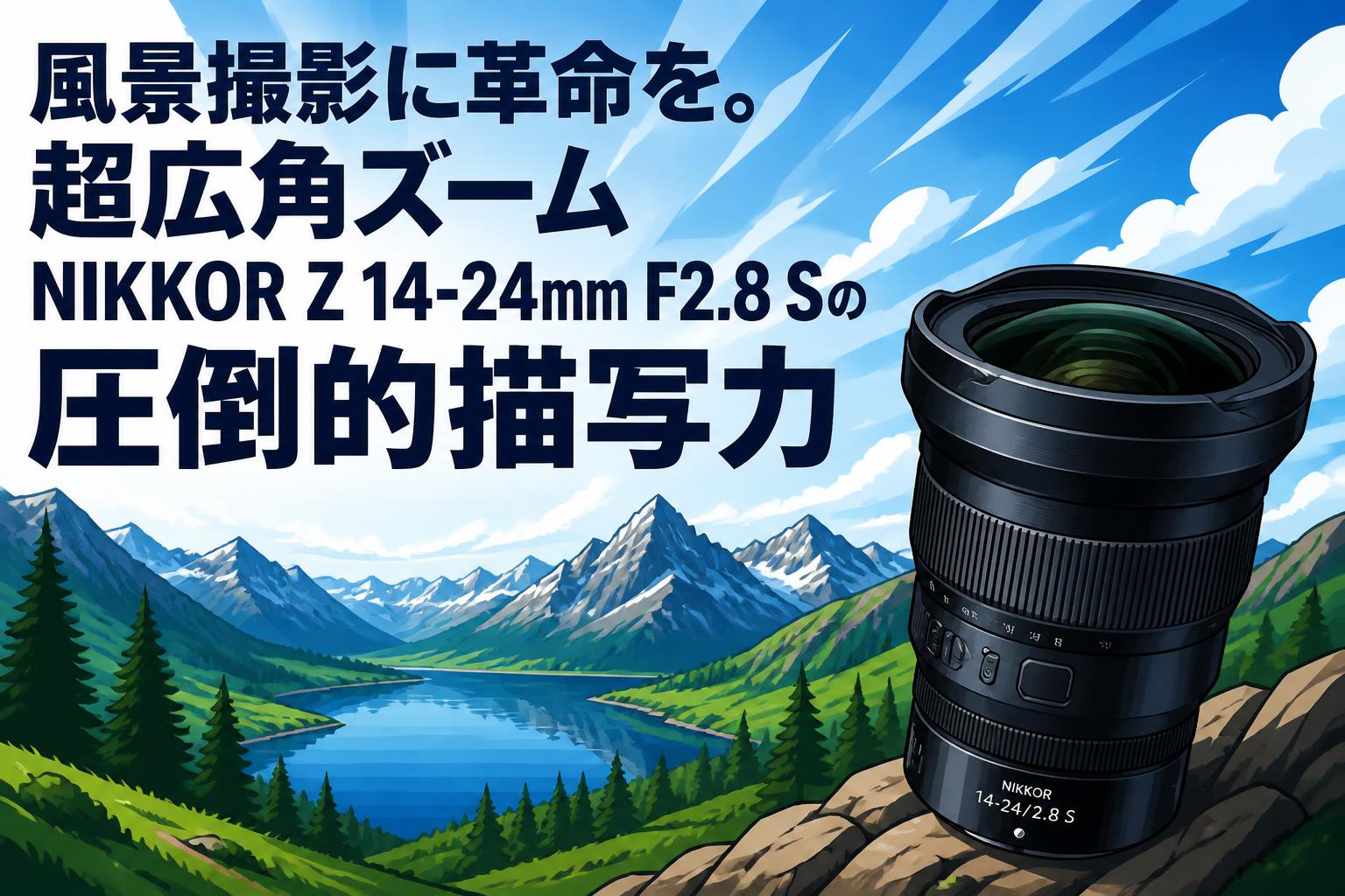 風景撮影に革命を。超広角ズームNIKKOR Z 14-24mm F2.8 Sの圧倒的描写力