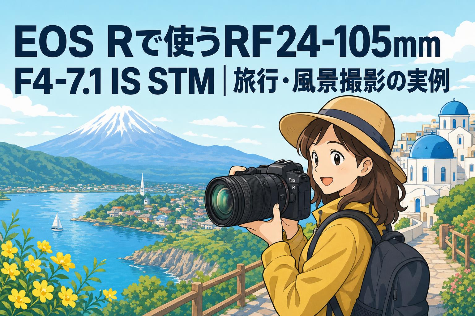 EOS Rで使うRF24-105mm F4-7.1 IS STM｜旅行・風景撮影の実例