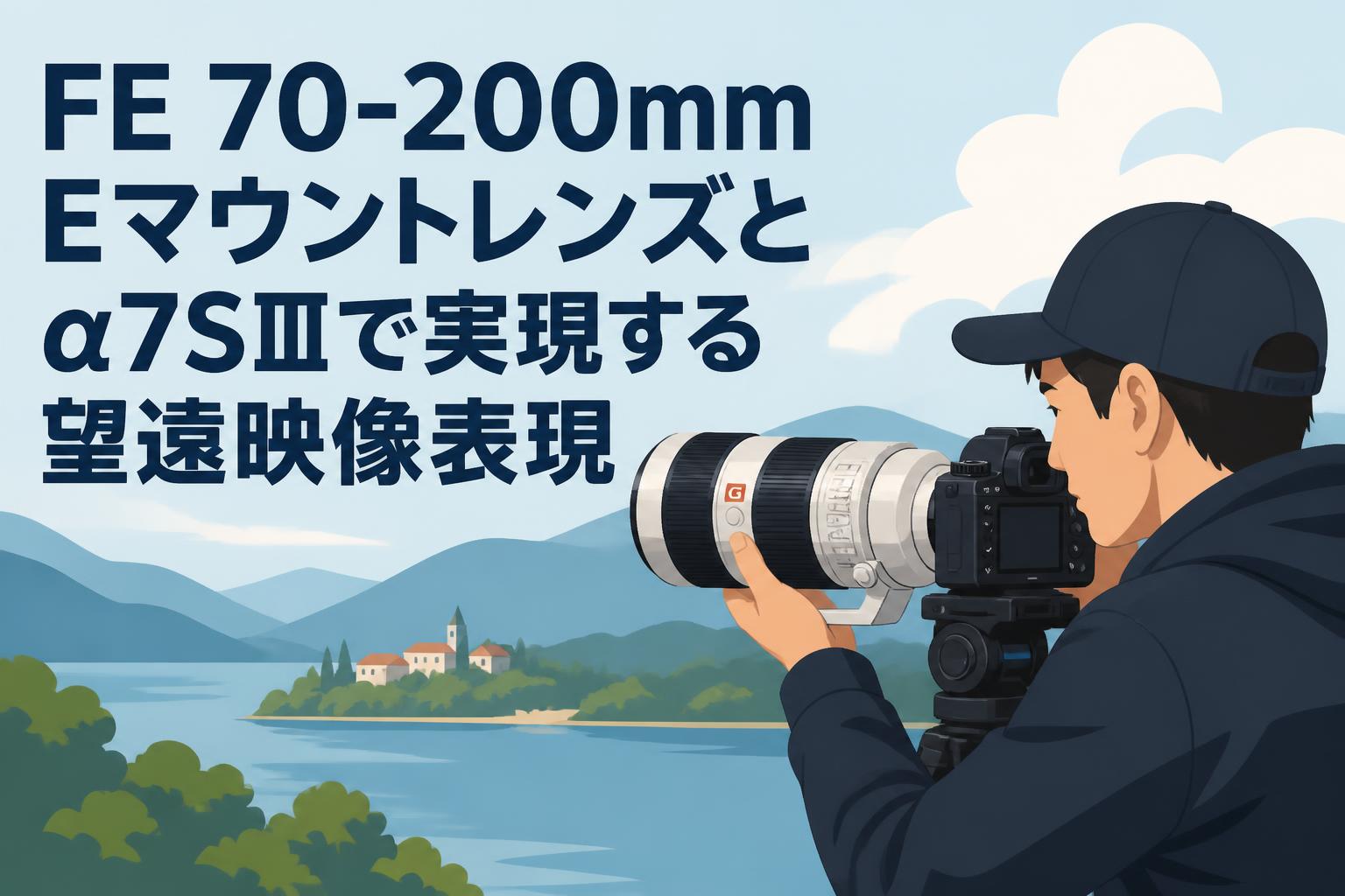 FE 70-200mm Eマウントレンズとα7SⅢで実現する望遠映像表現