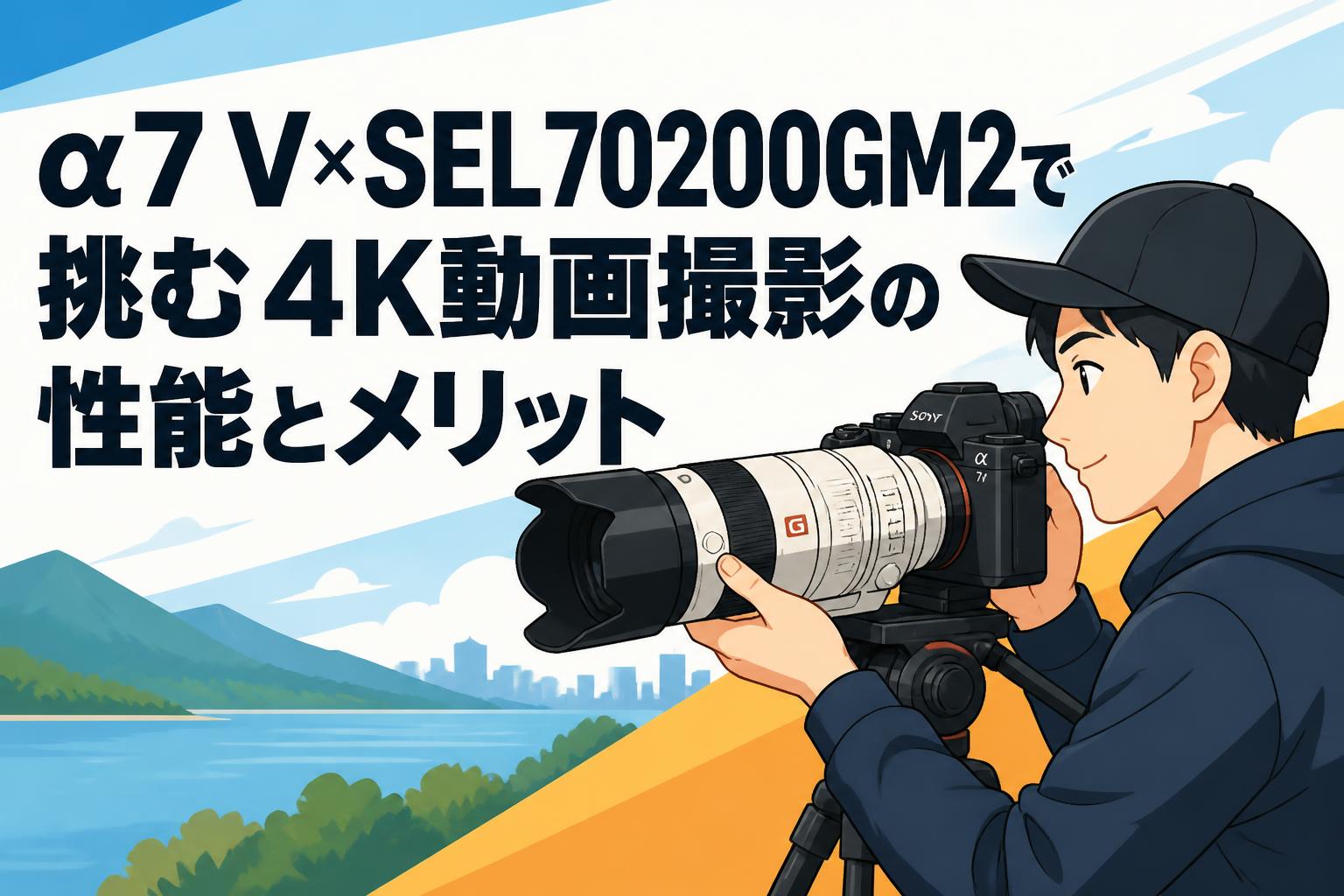 α7 V×SEL70200GM2で挑む4K動画撮影の性能とメリット