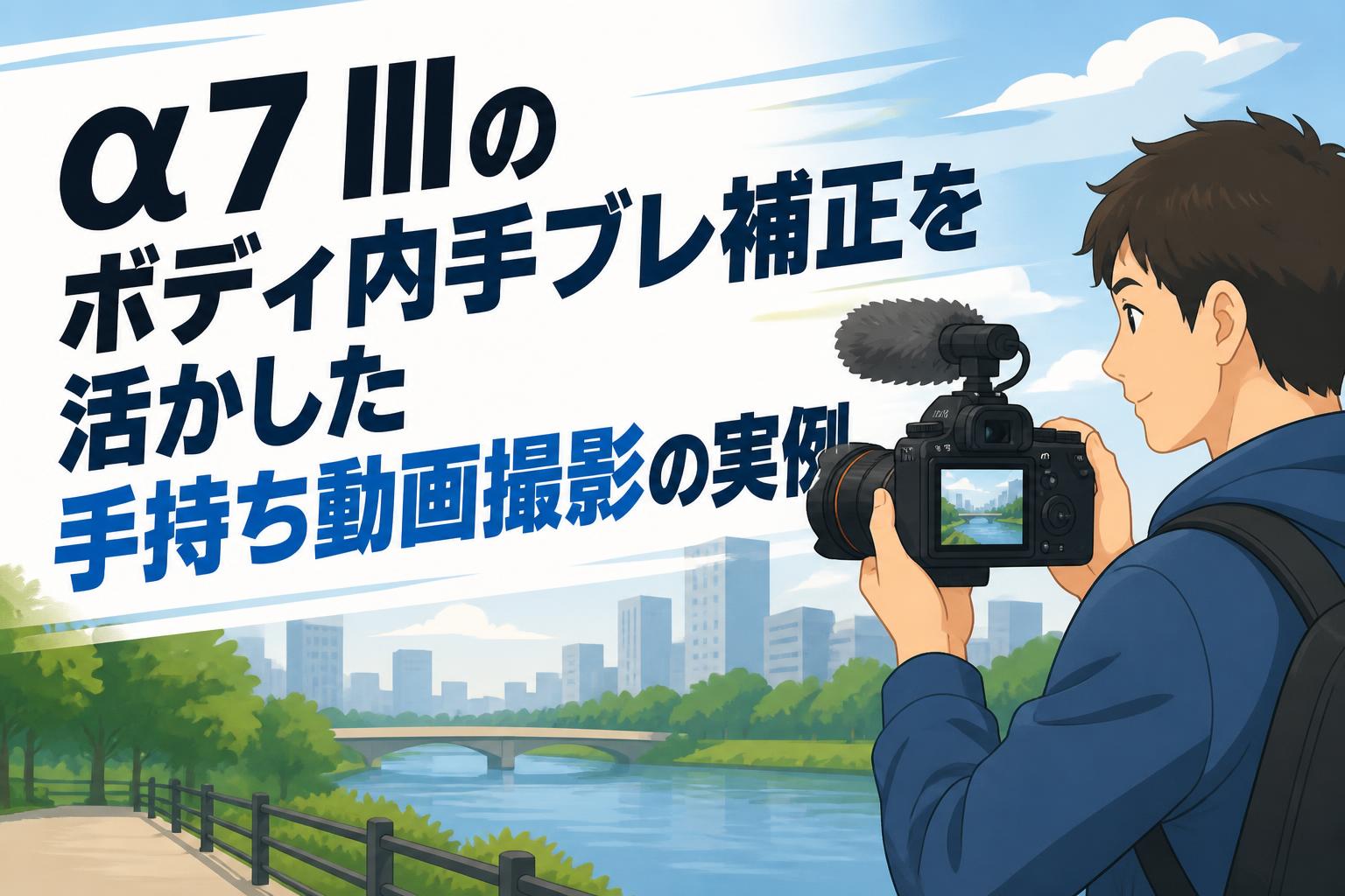 α7 IIIのボディ内手ブレ補正を活かした手持ち動画撮影の実例