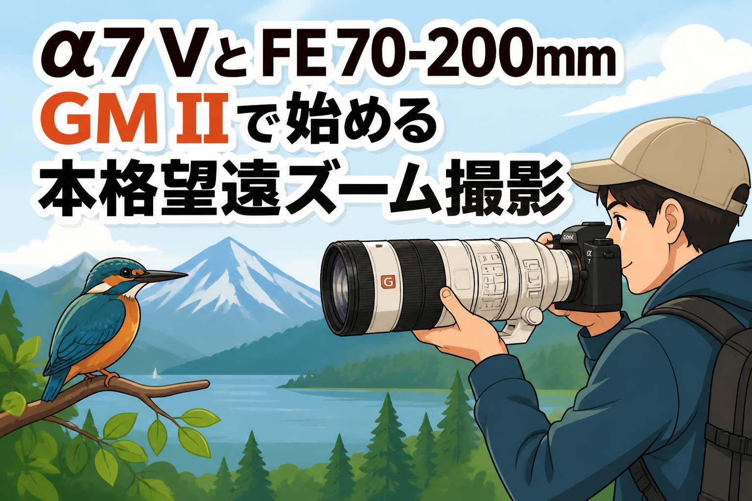 α7 VとFE 70-200mm GM IIで始める本格望遠ズーム撮影