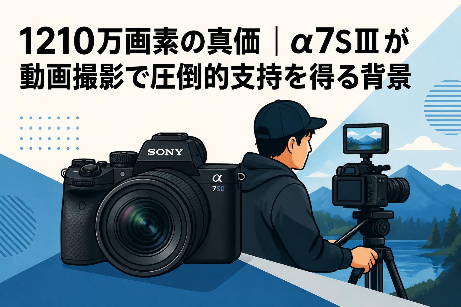 1210万画素の真価｜α7SⅢが動画撮影で圧倒的支持を得る背景
