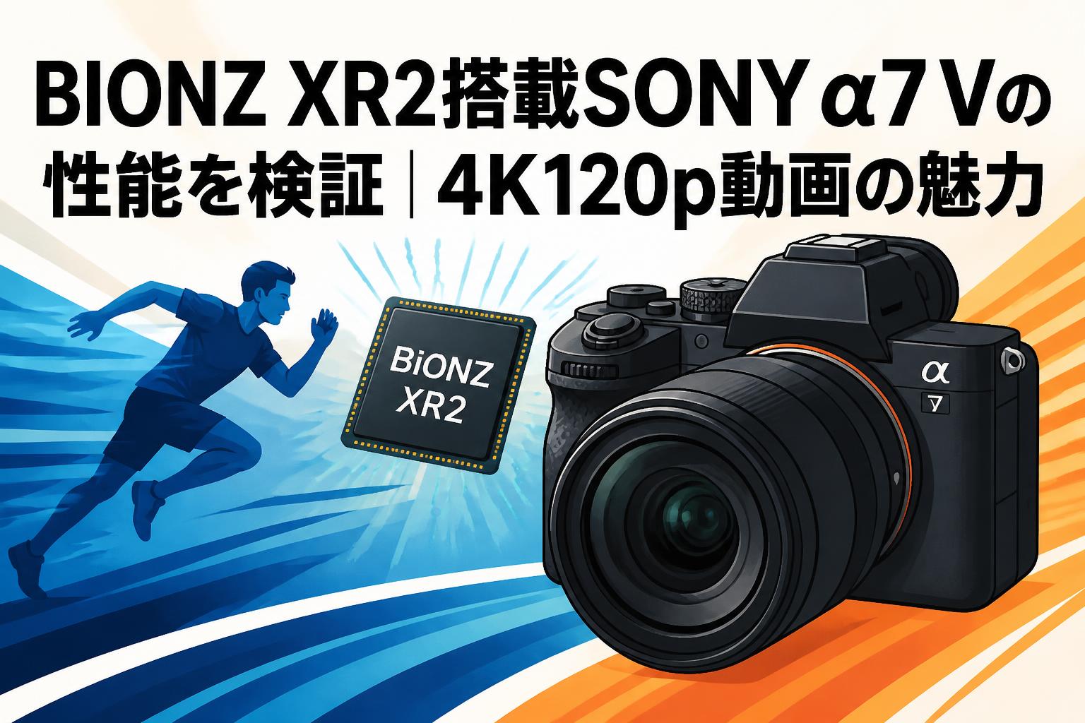BIONZ XR2搭載SONY α7 Vの性能を検証｜4K120p動画の魅力