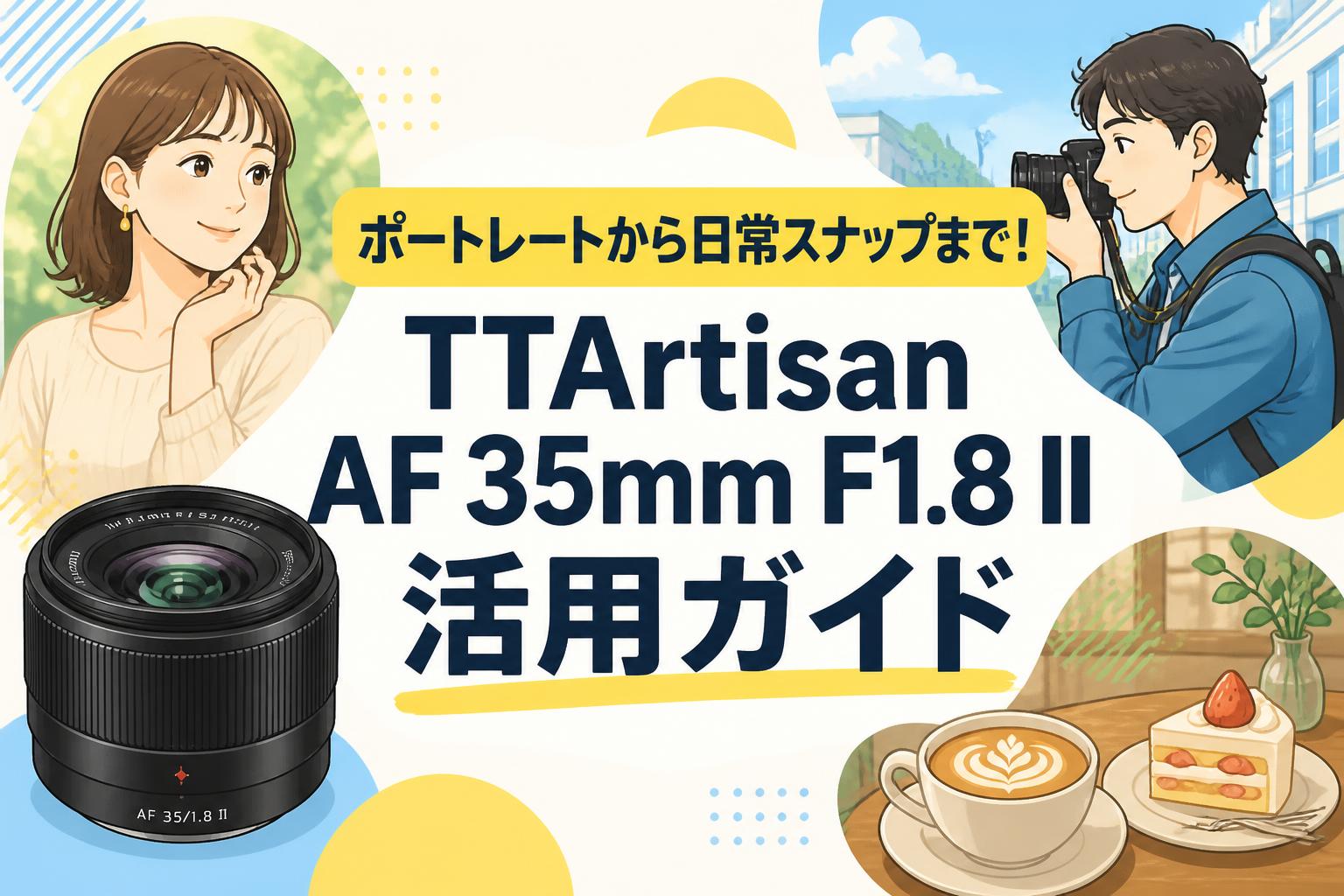 ポートレートから日常スナップまで！TTArtisan AF 35mm F1.8 II 活用ガイド
