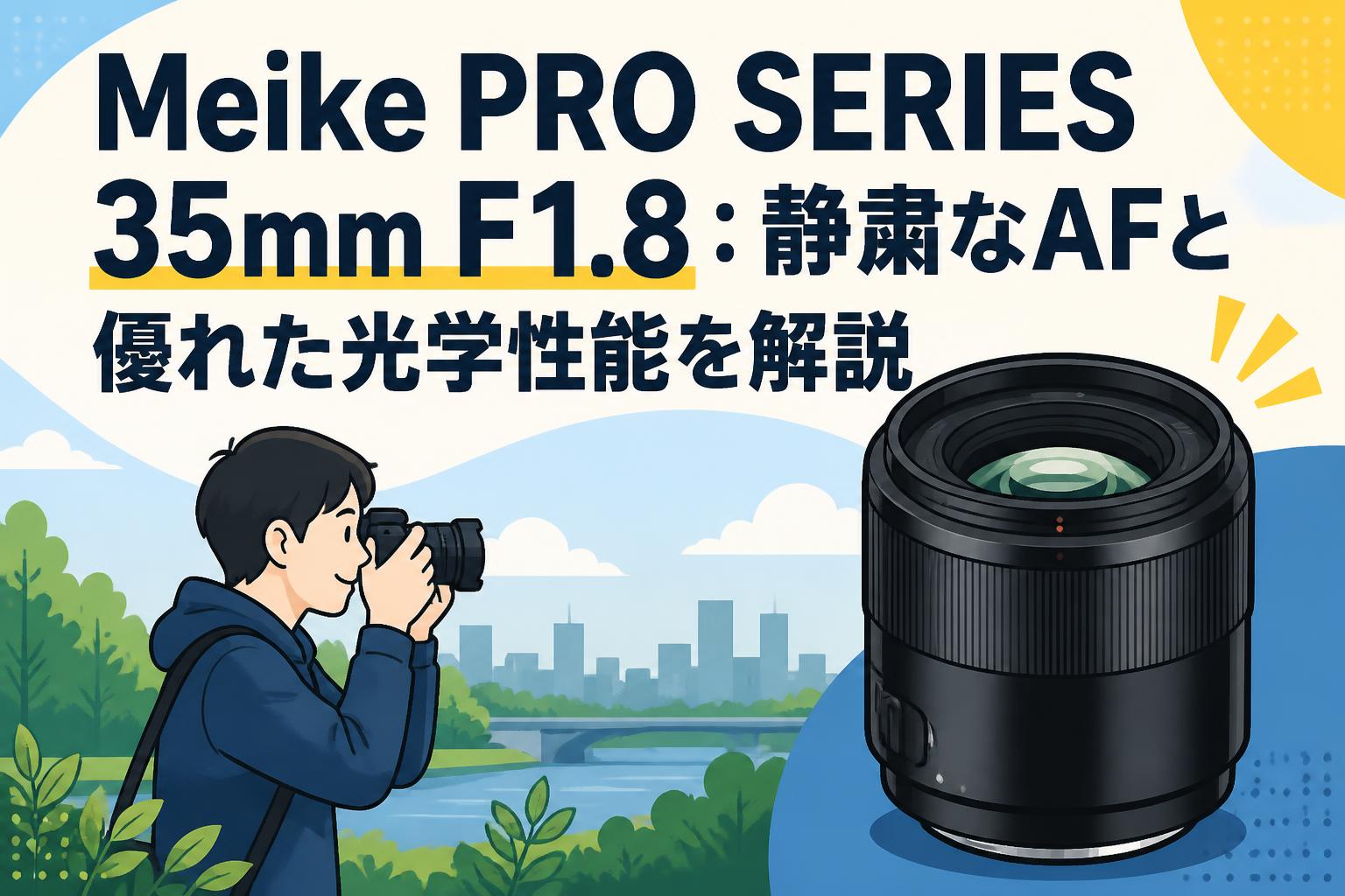 Meike PRO SERIES 35mm F1.8：静粛なAFと優れた光学性能を解説