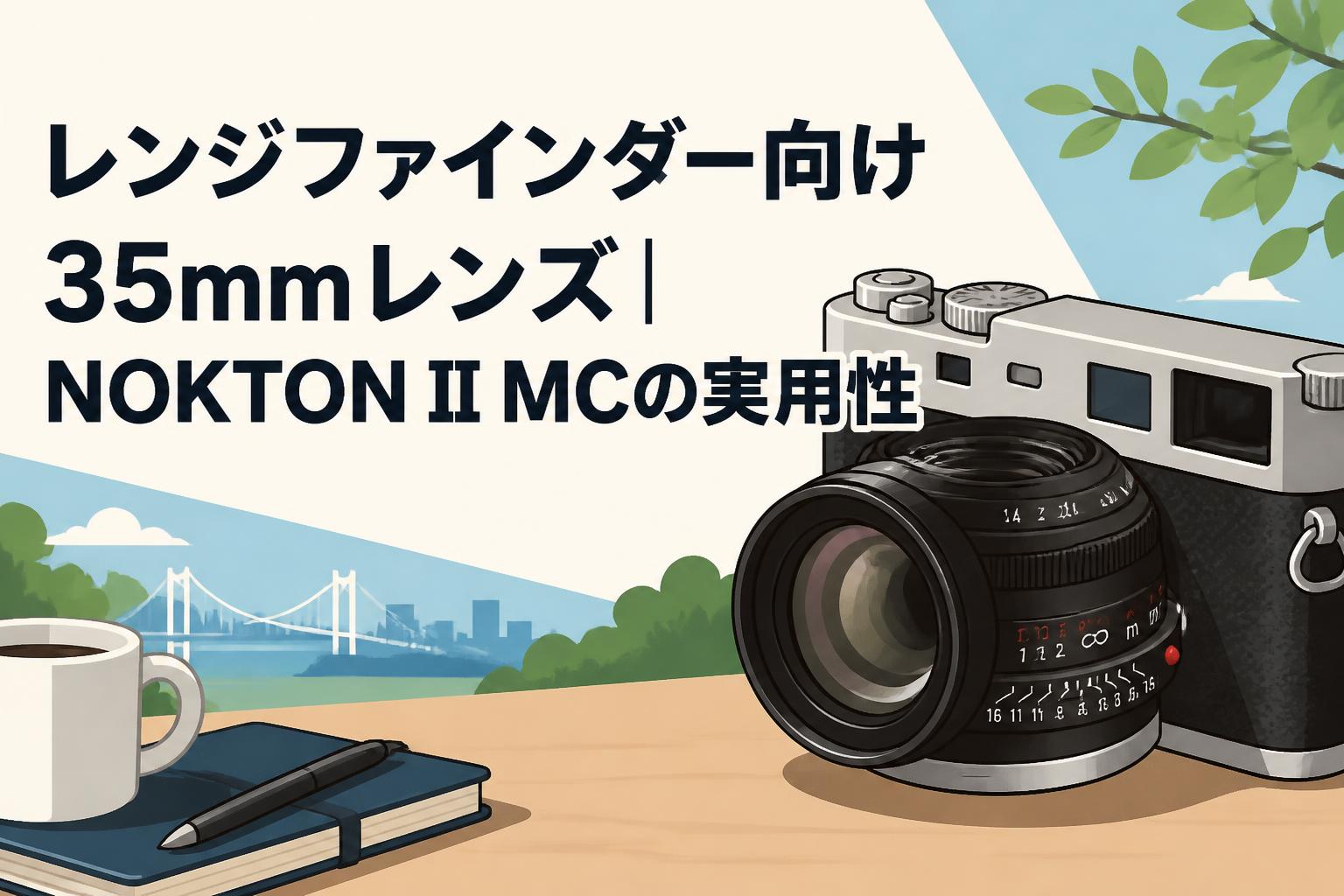 レンジファインダー向け35mmレンズ｜NOKTON II MCの実用性