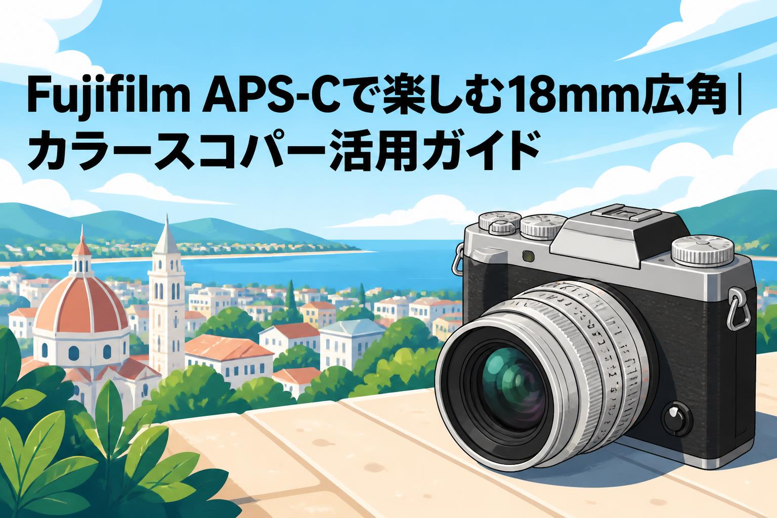 Fujifilm APS-Cで楽しむ18mm広角｜カラースコパー活用ガイド