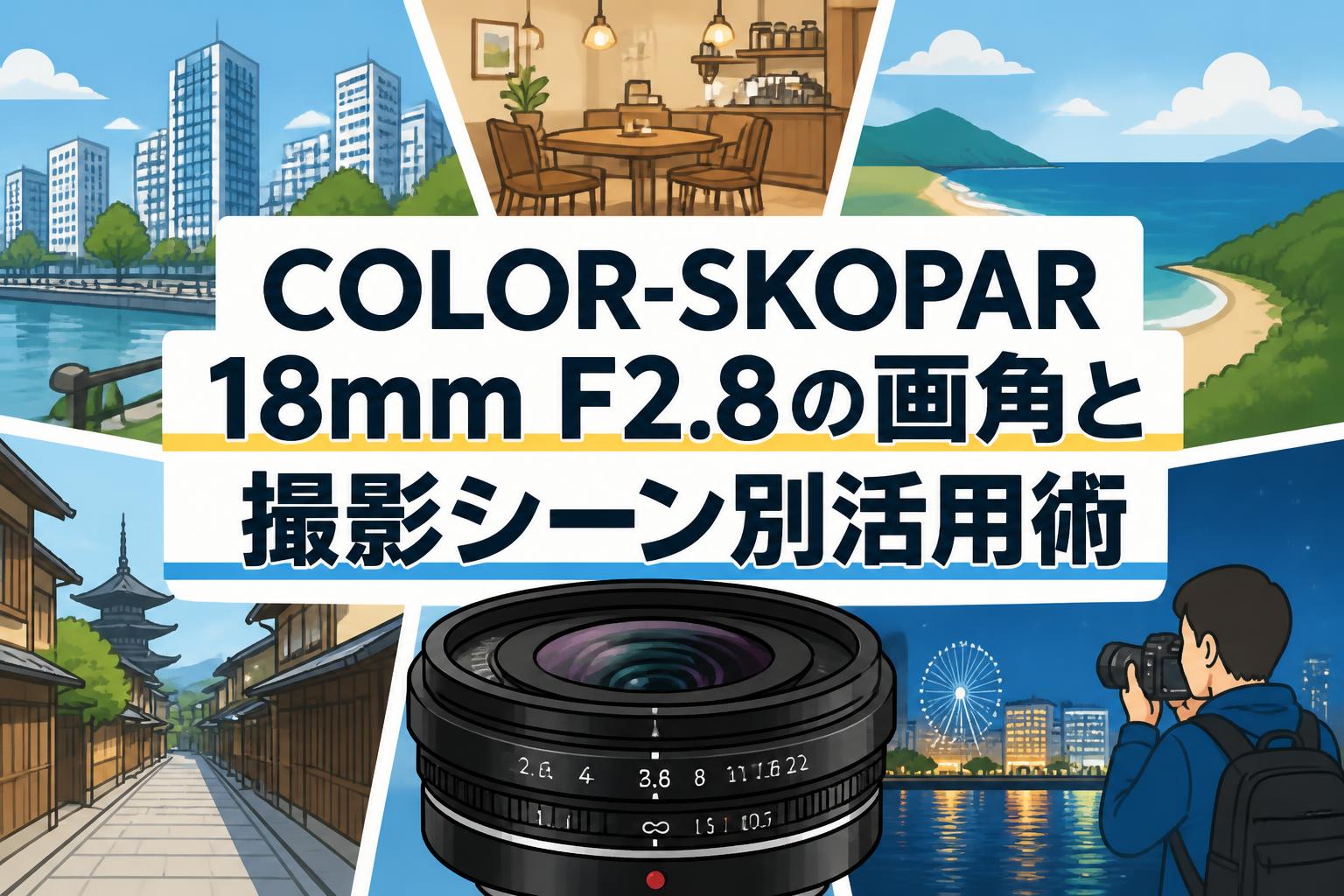 COLOR-SKOPAR 18mm F2.8の画角と撮影シーン別活用術